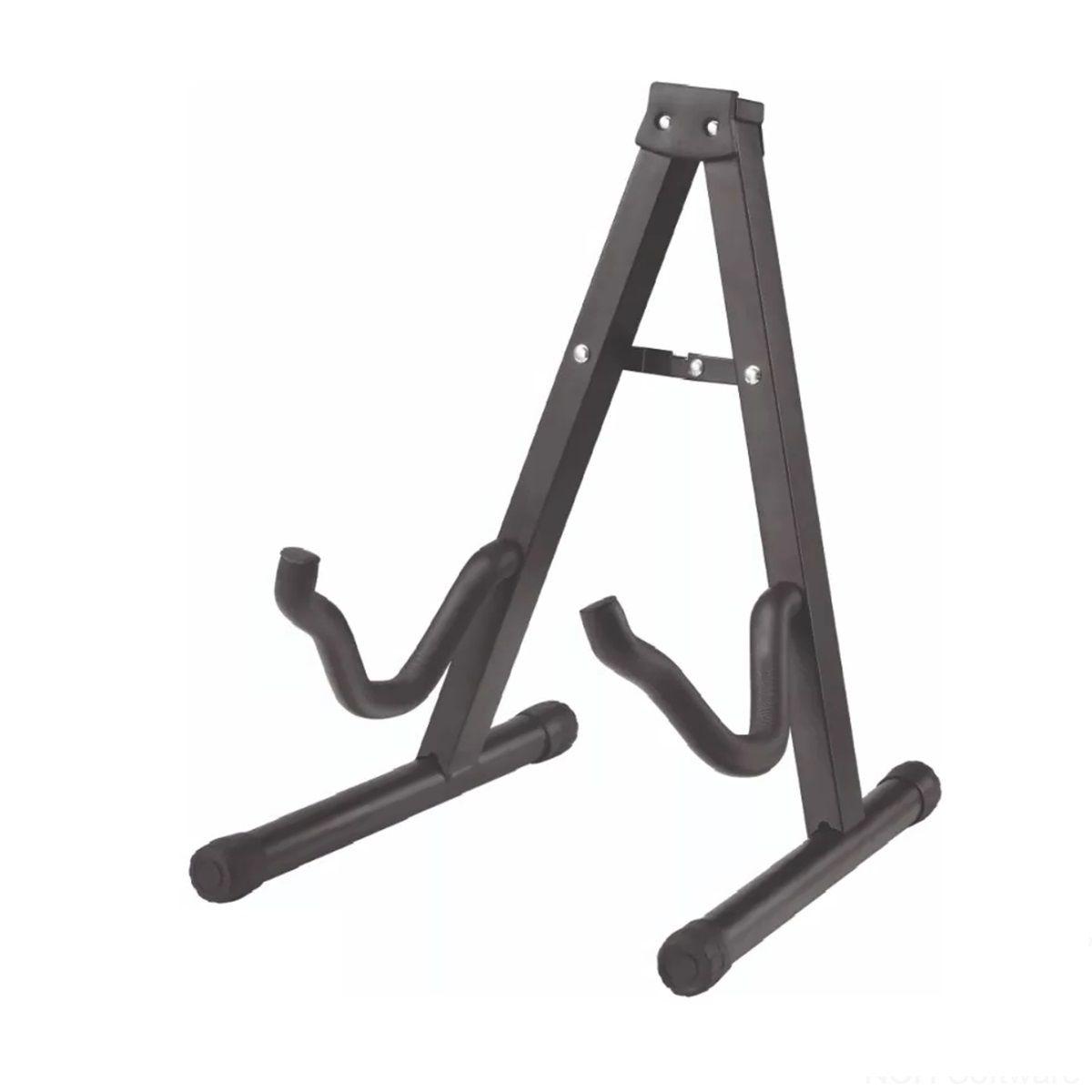 Soporte Plegable para Guitarra y Bajo Hendrix Hx0061 Negro-2