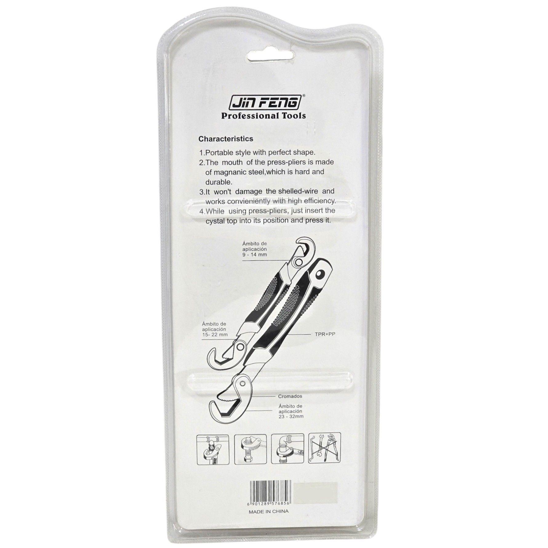 Set de 2 llaves Universales Ajuste Rápido 9-32mm-6