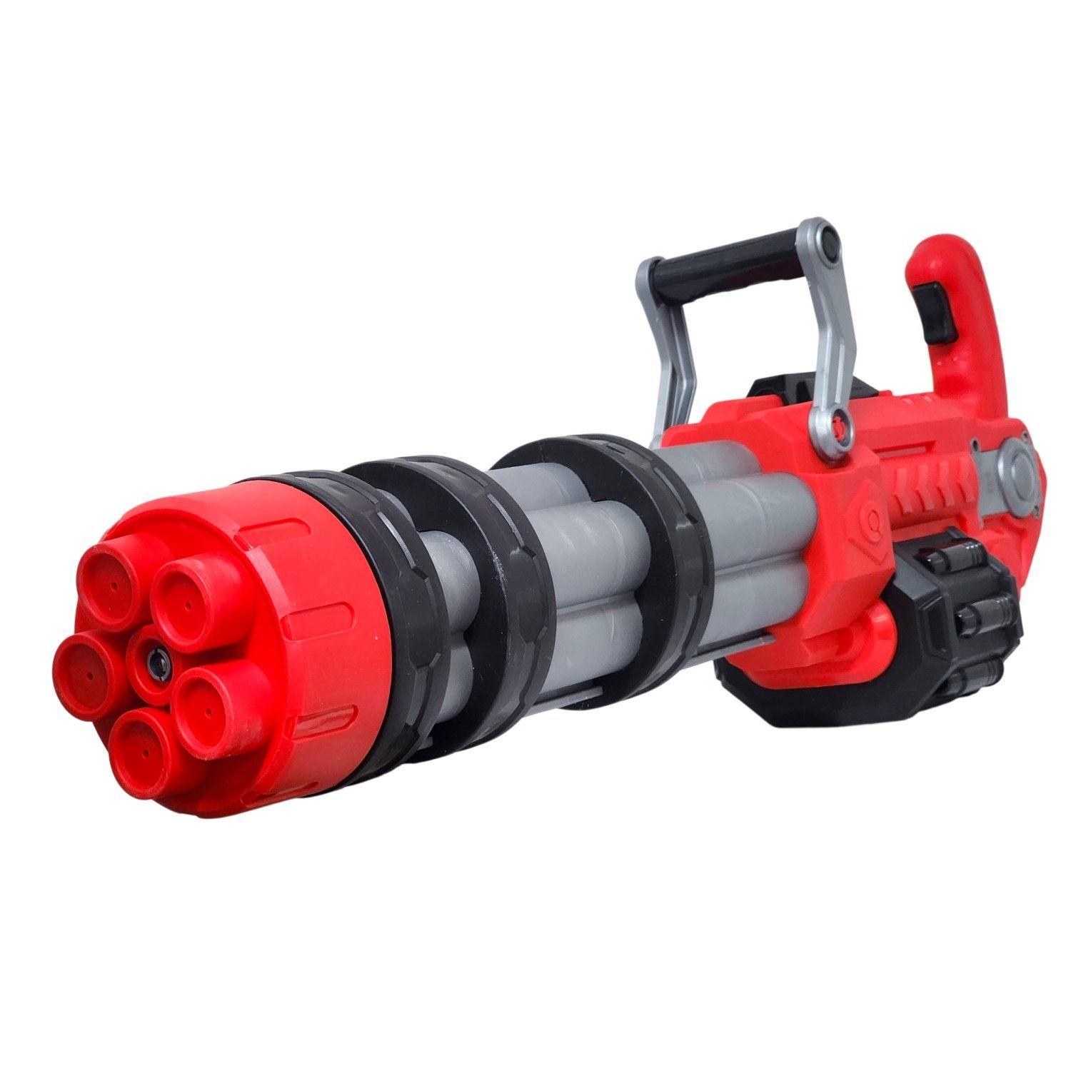 Juguete Pistola de Agua Eléctrica Recargable DBG1655R Rojo-2