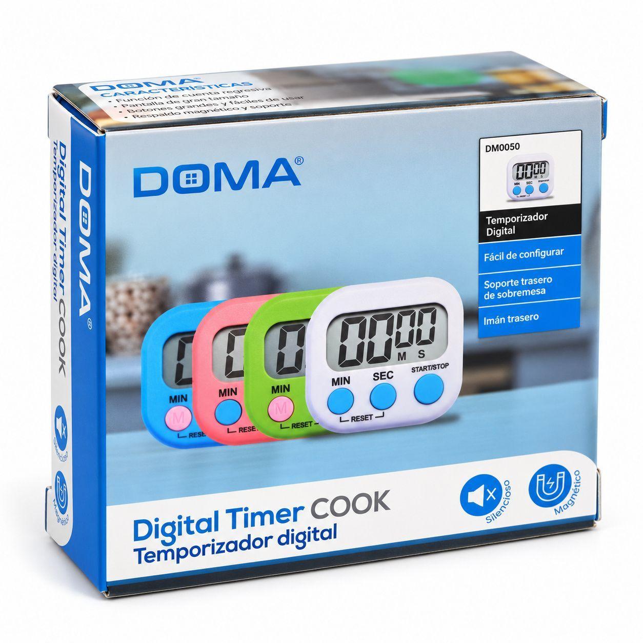 Temporizador Digital de Cocina Doma DM0050G Verde-4