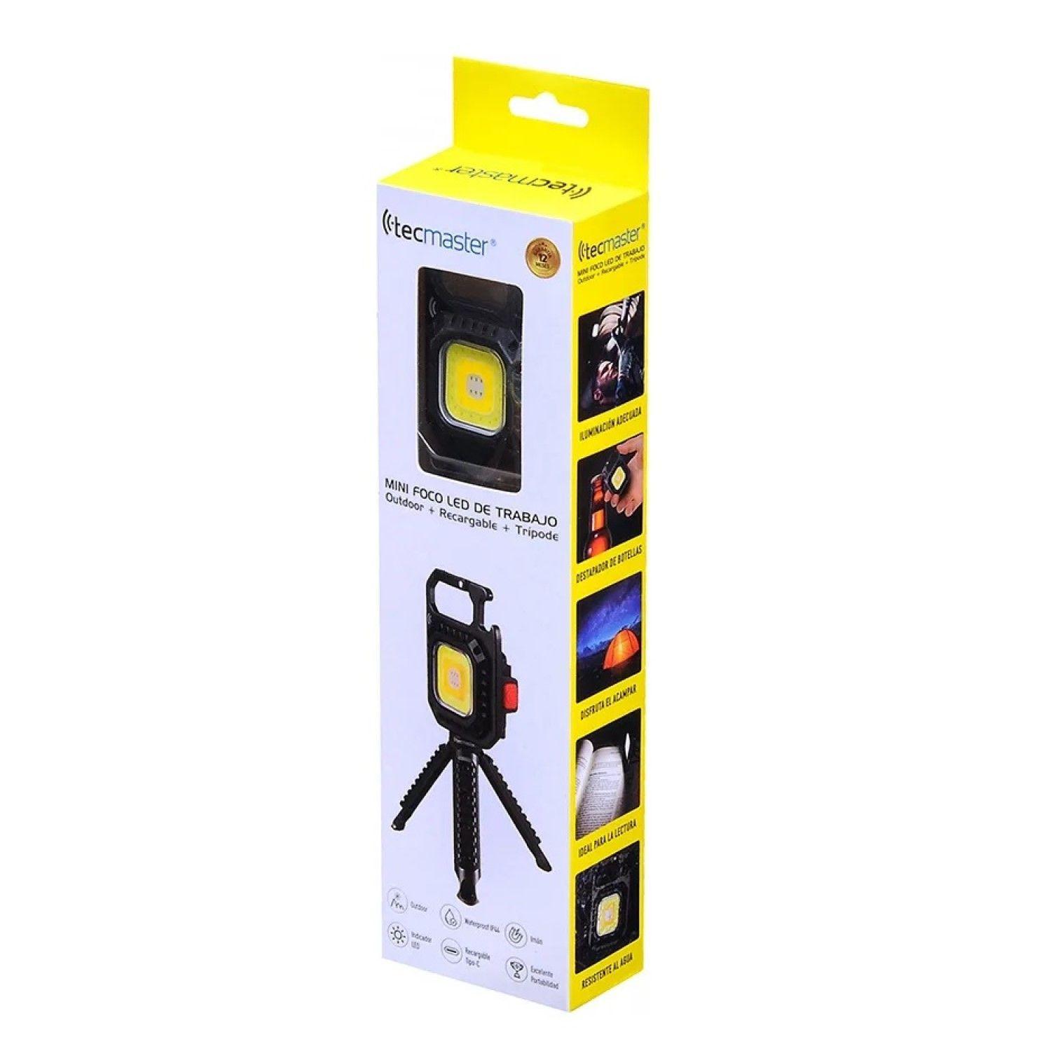 Mini Foco LED con Imán + Trípode TM-800103 Tecmaster-7