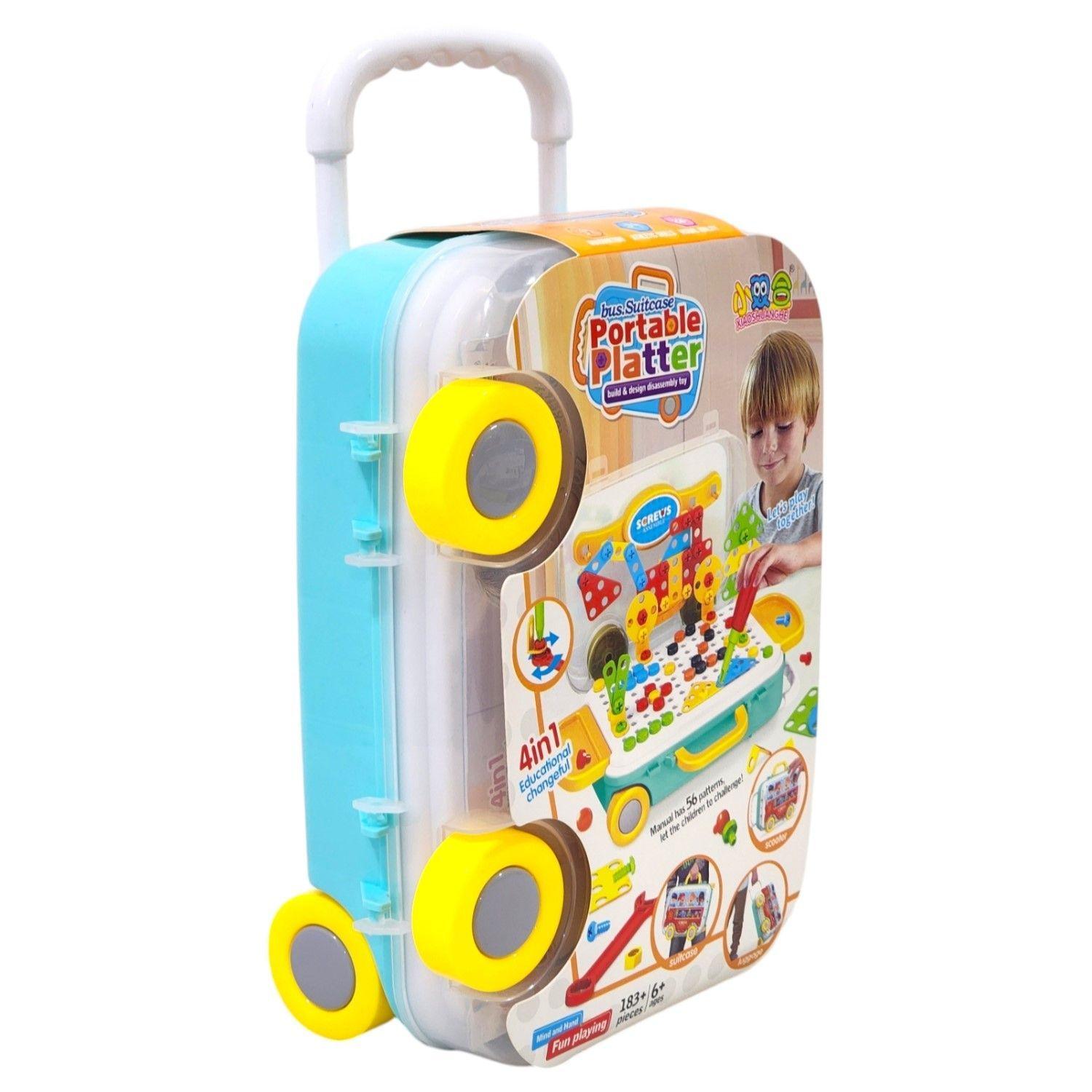 Juego de Habilidades Maleta Portátil 183pz para Armar 55534-3
