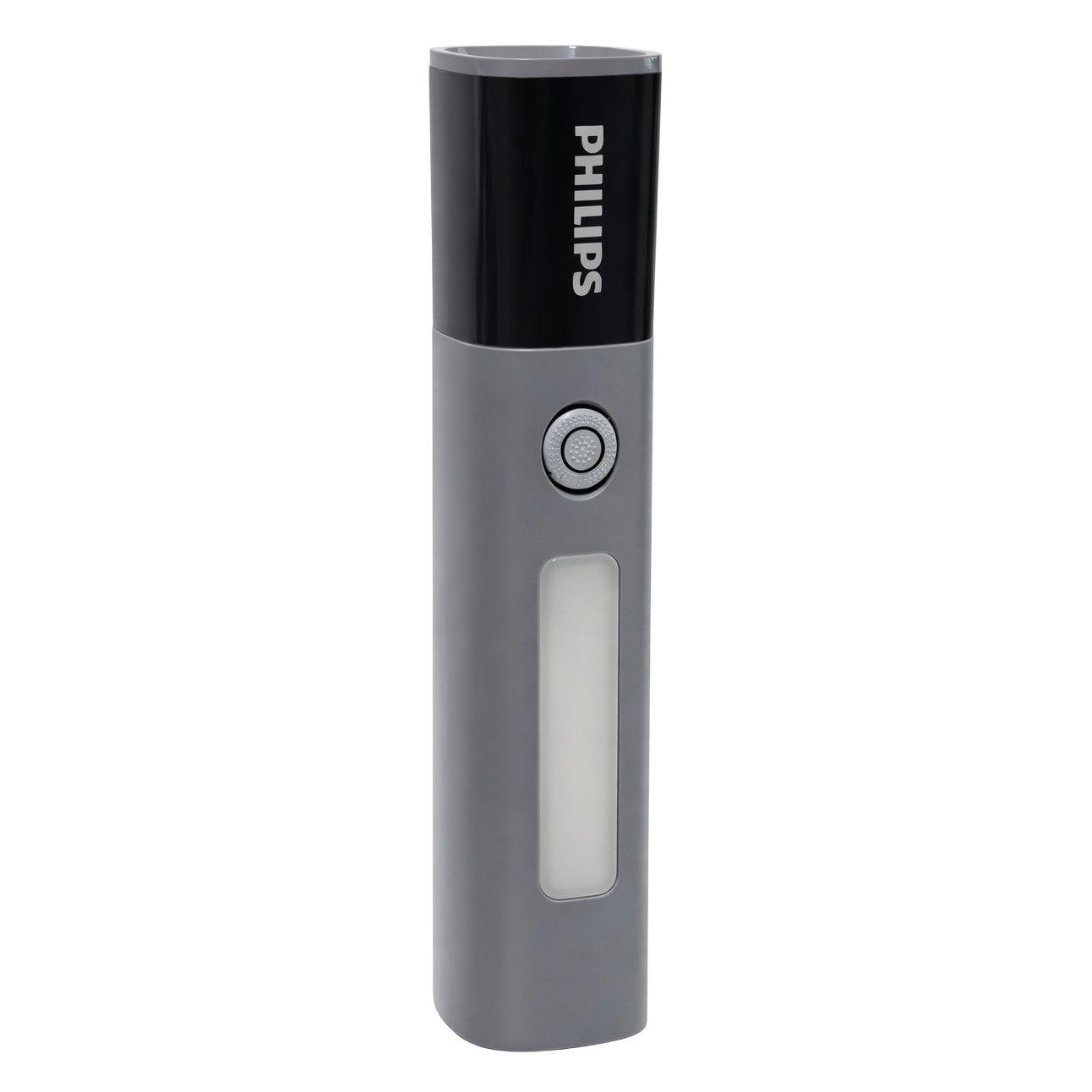 Linterna LED Philips SFL1153 10W Recargable Zoom 150m 4 Modos-0
