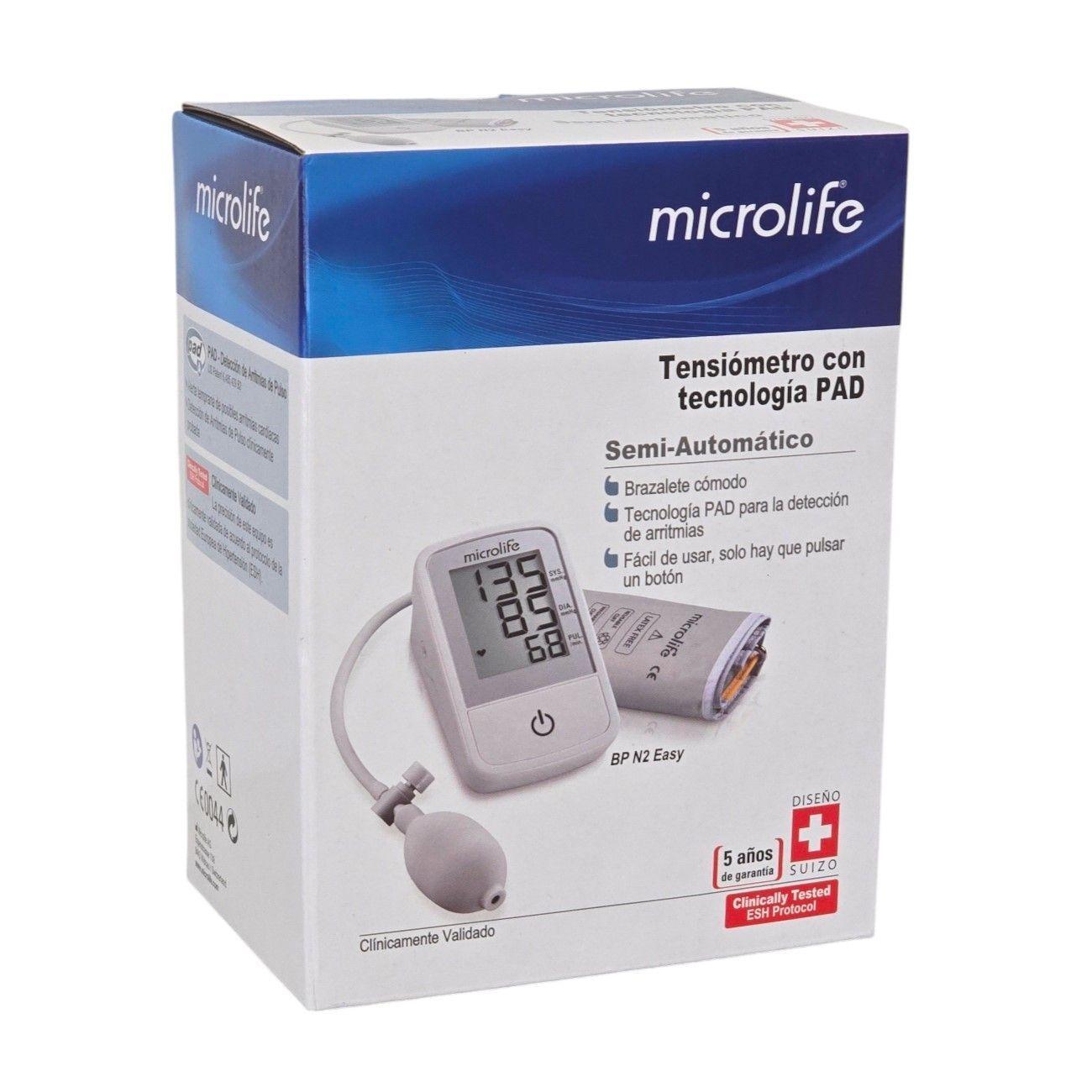 Tensiómetro Brazo Semiautomático Microlife BP N2 Easy-2