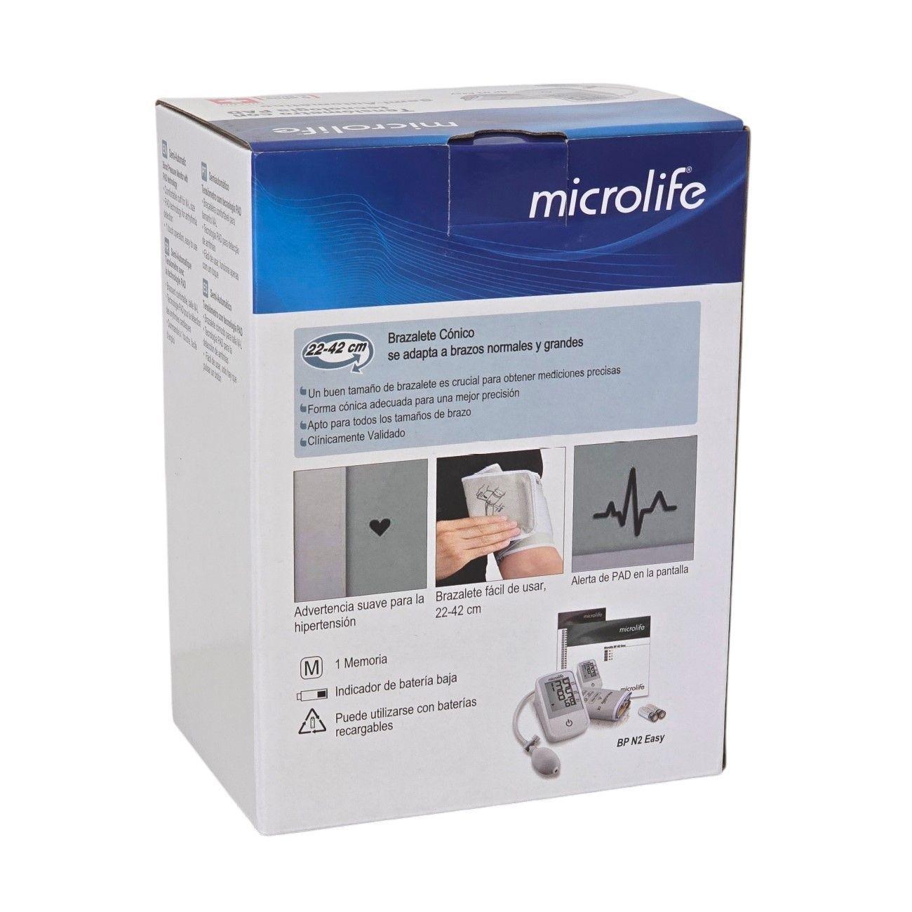 Tensiómetro Brazo Semiautomático Microlife BP N2 Easy-3