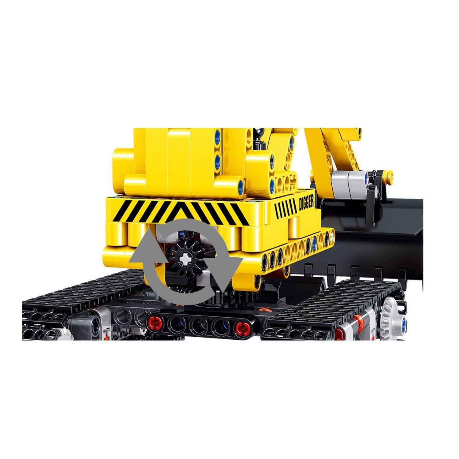 Set Bloques Armables Excavadora 310 Piezas DBG1440-2