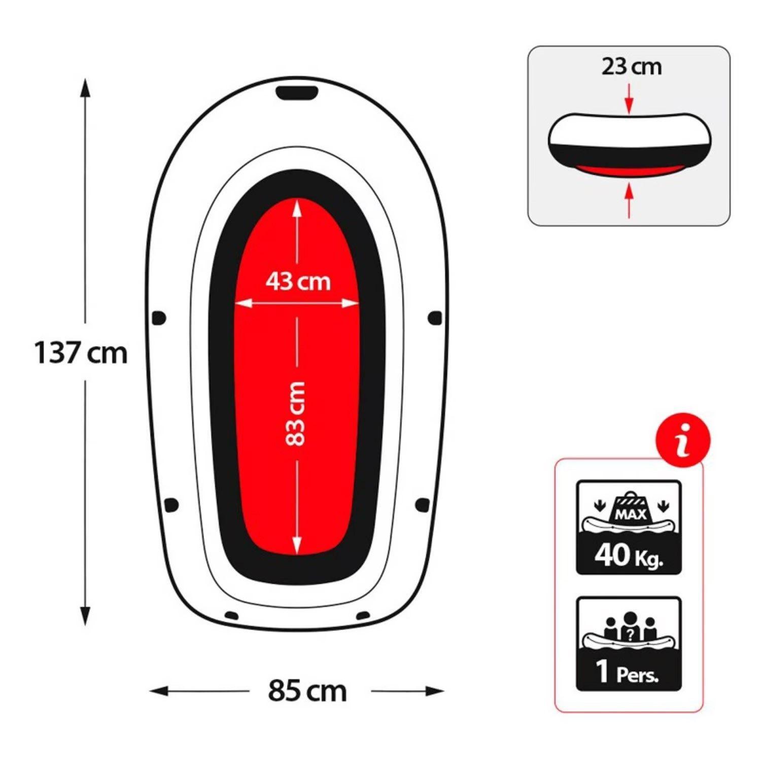 Bote Inflable Intex Explorer Pro 50 137x85x23 Cm-2