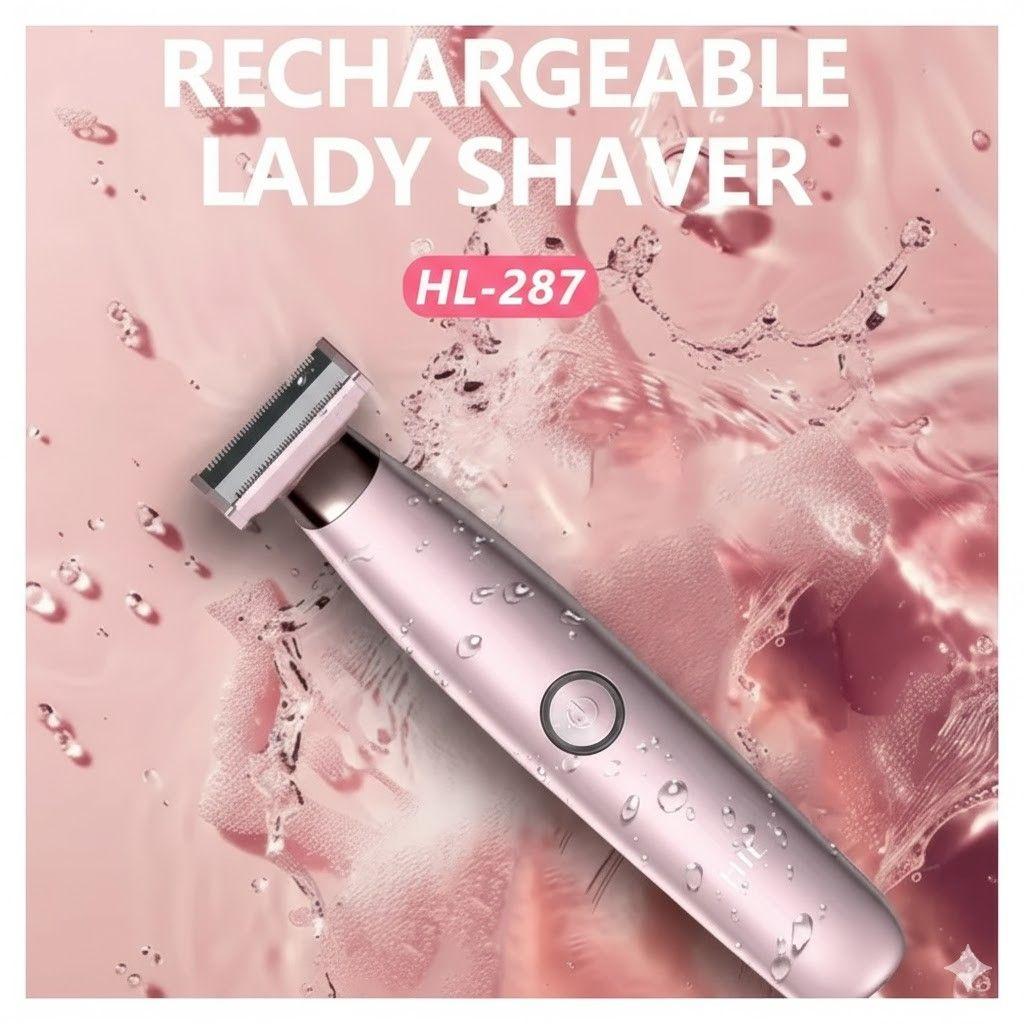 Depiladora Rebajadora Femenina Inalámbrica HTC HL-287-4