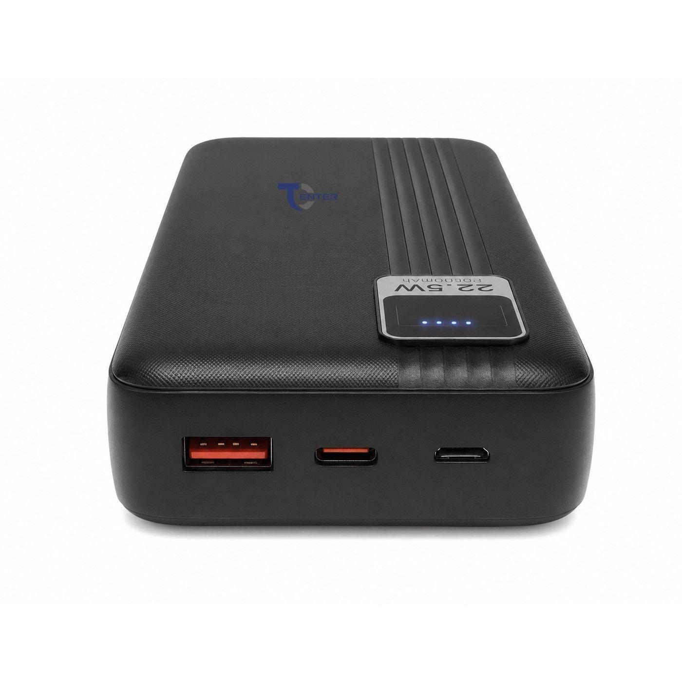 Bater a Port til Powerbank 20 000 Tecnolab 22 5w TL539BK-4
