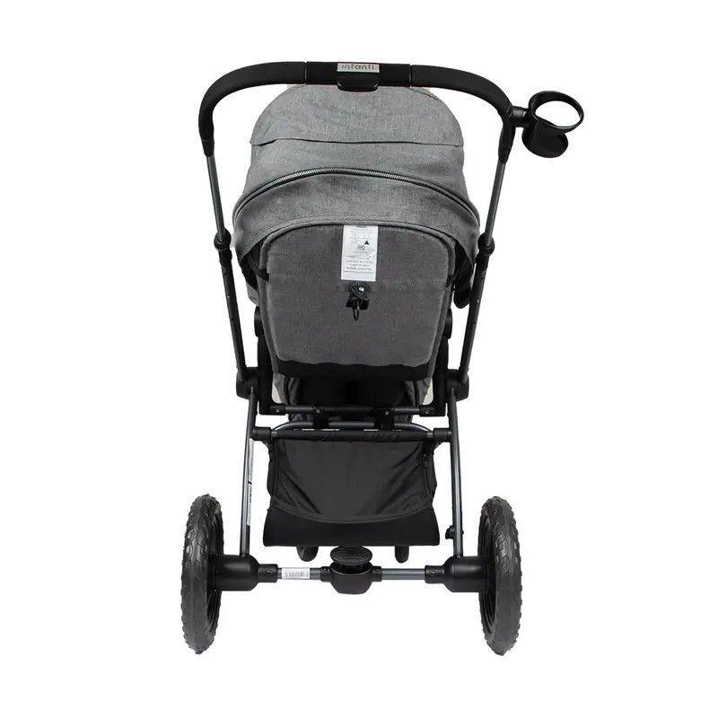 Coche Moises Con Huevito Y Base Infanti Epic 5g gris-3