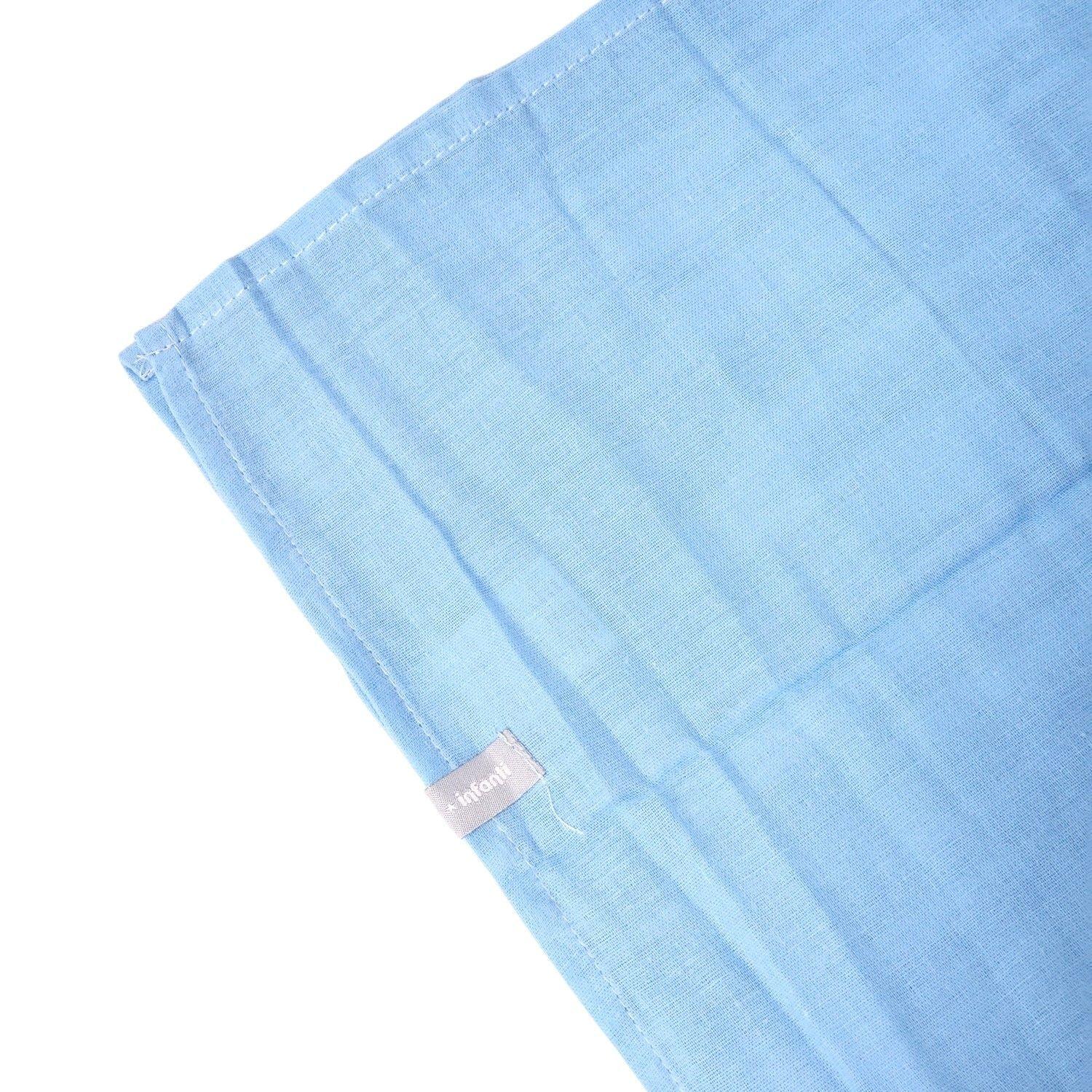 Pack 3 Tutos Bebe Celeste Algodón 75x75cm Infanti-4