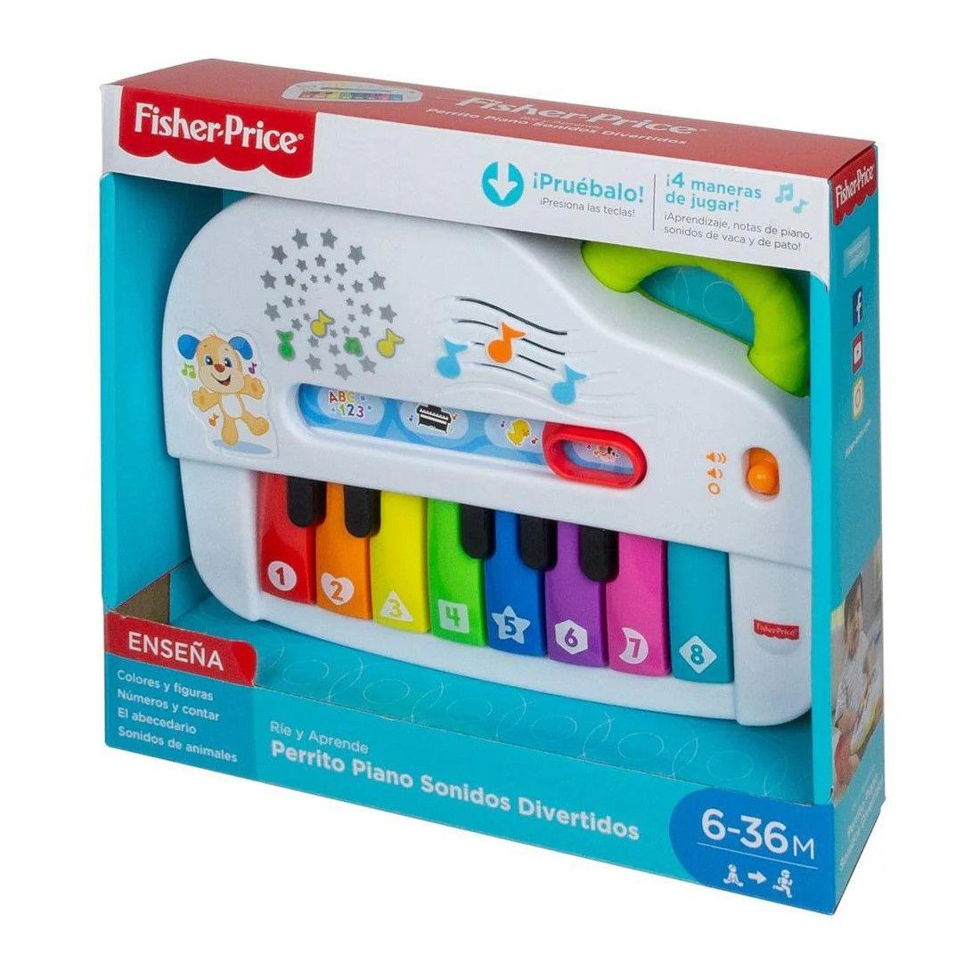 Piano Perrito Sonidos Divertidos Fisher Price GFX33-5