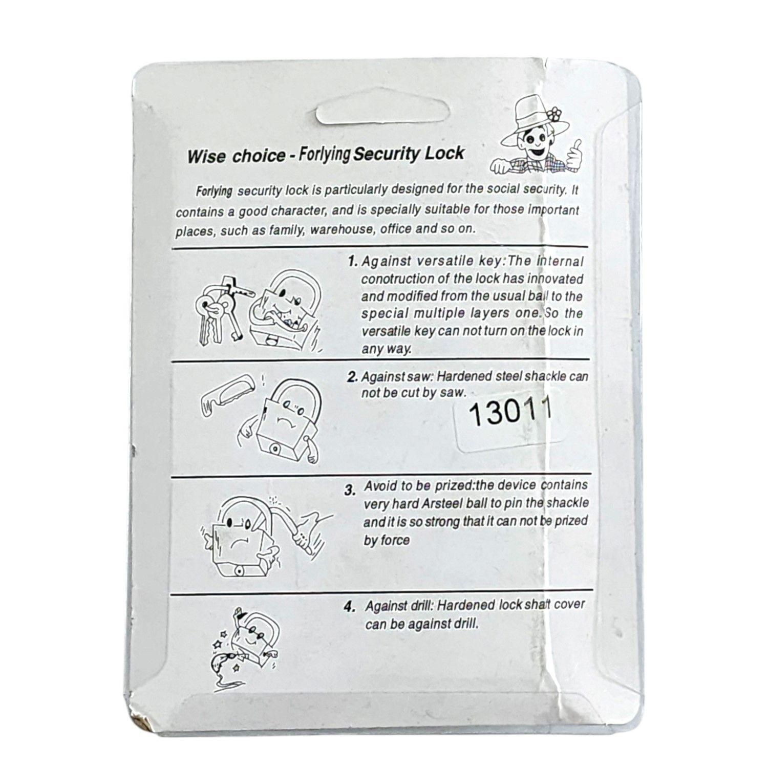 Candado de Seguridad Anti Corte 90mm Bliss 13011-3