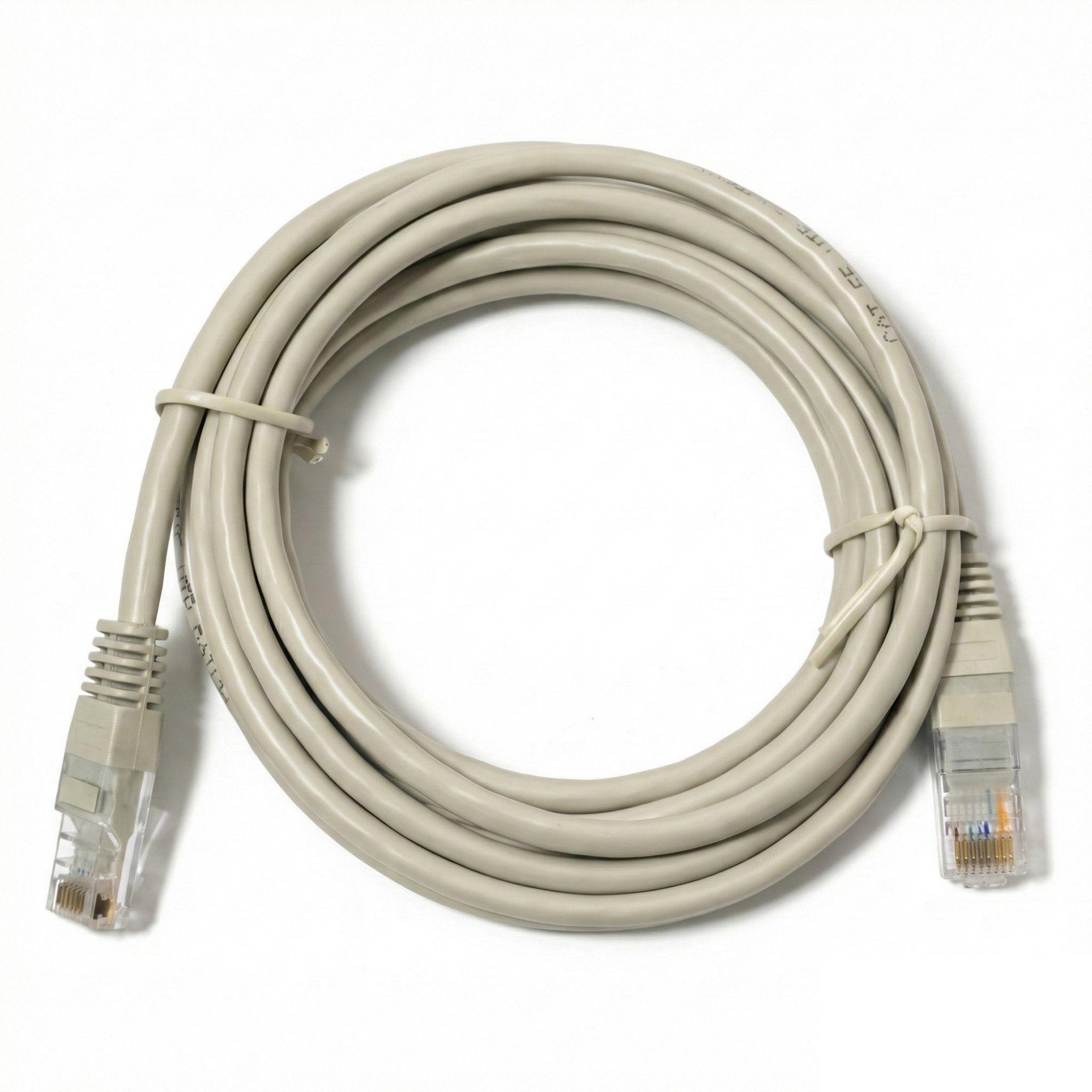 Cable de Red Macrotel 3 mt Patch Cord UTP Cat 5E MC-2004-0