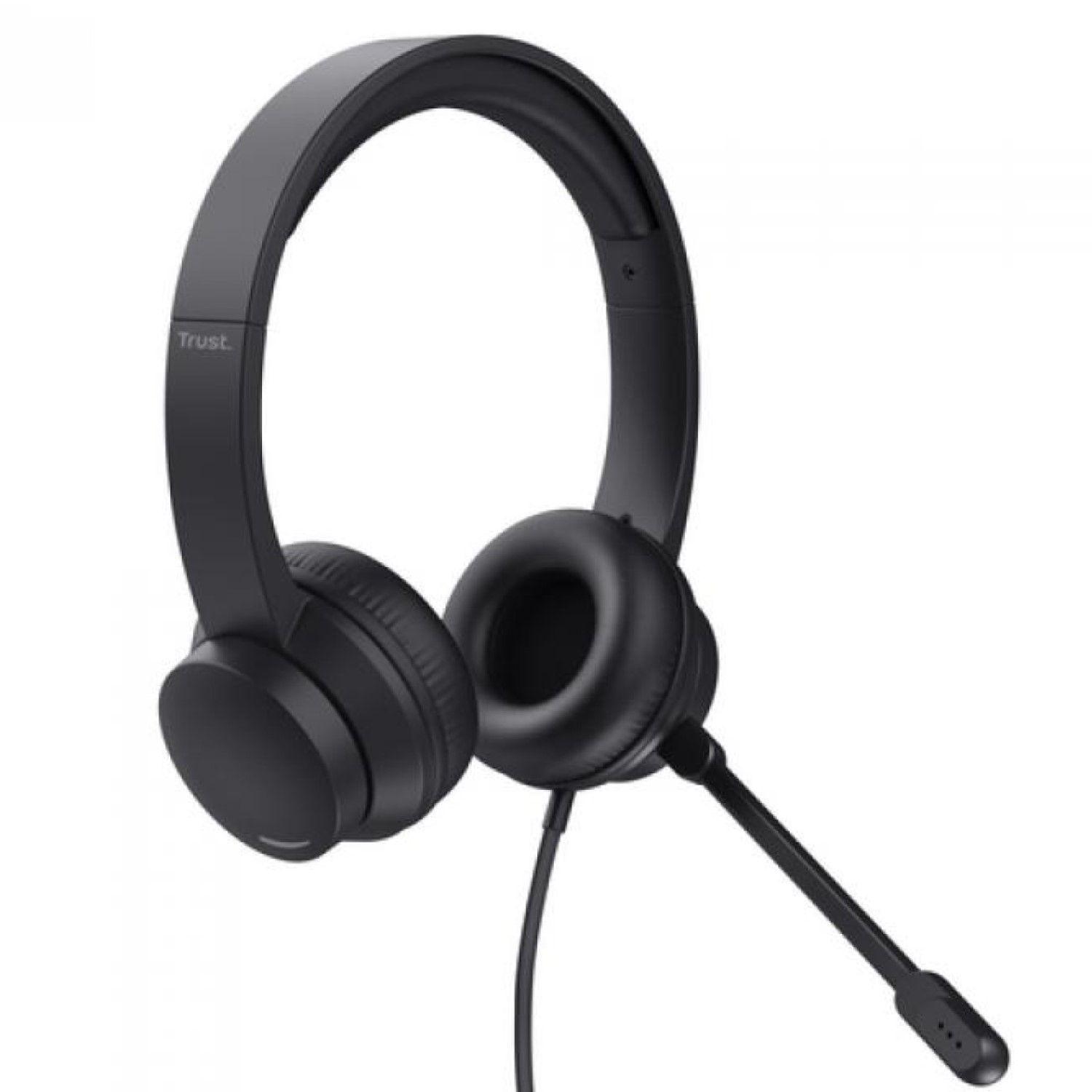 Audífonos con Cable USB Ayda para PC Headset Trust 25088-2