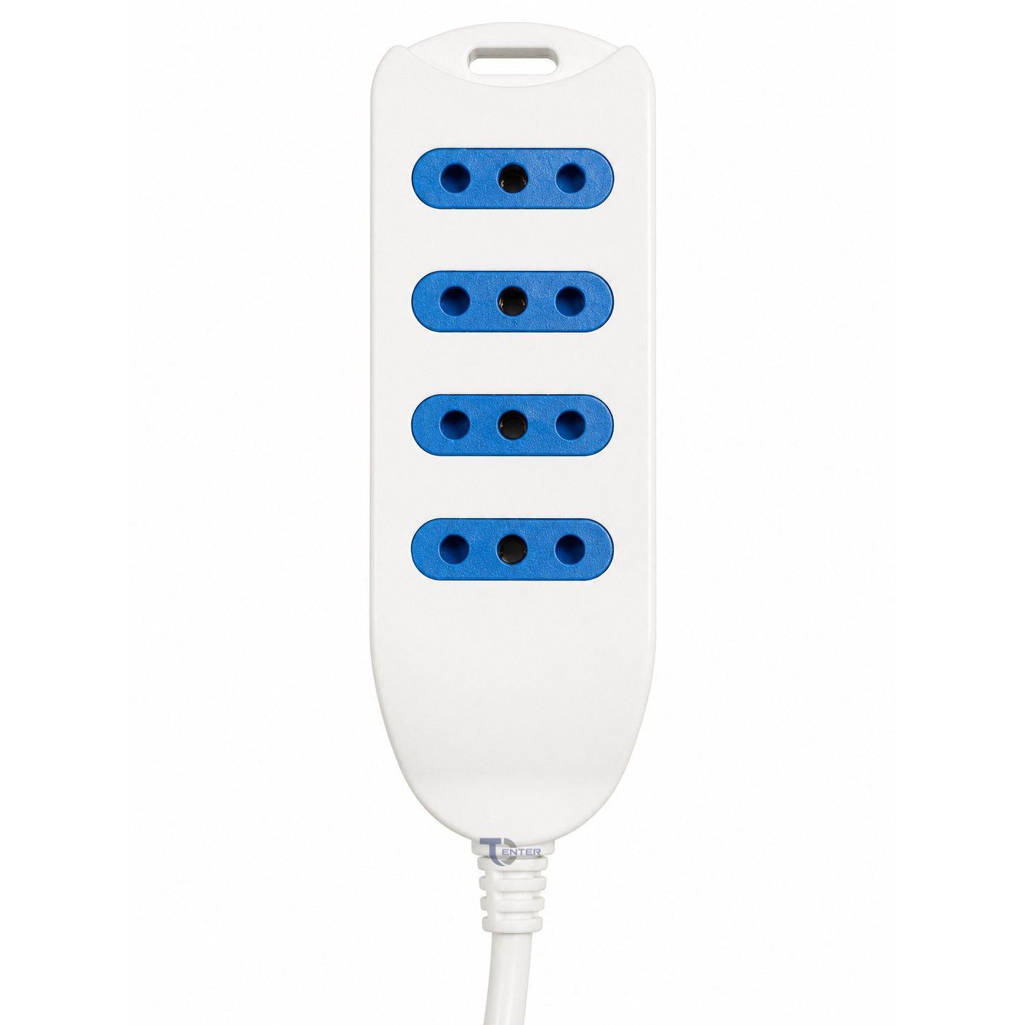 Alargador Eléctrico Raimax 1,5M 4 Pos RM0062W Blanco-2