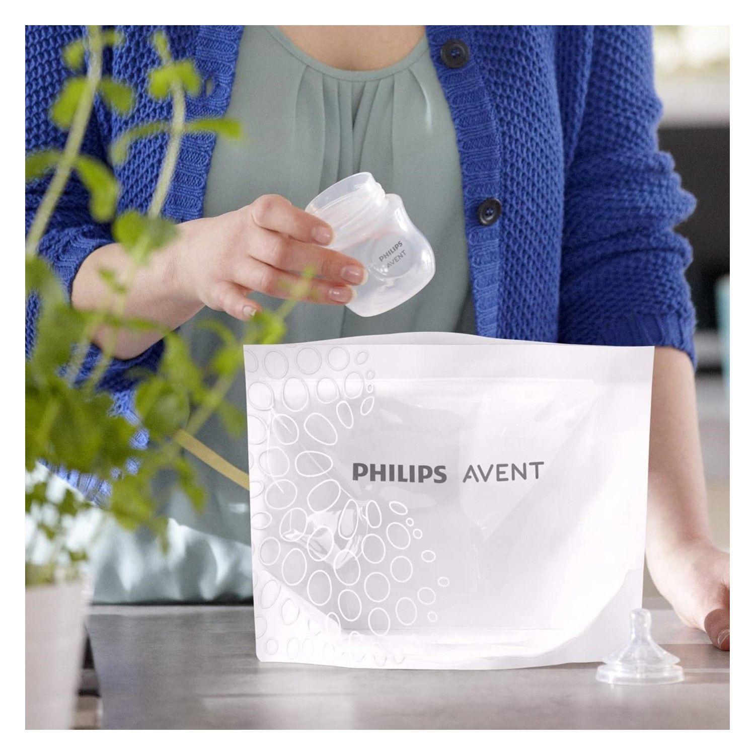 Pack 5 Bolsas Esterilizadoras Microondas Philips Avent Scf297/05-2