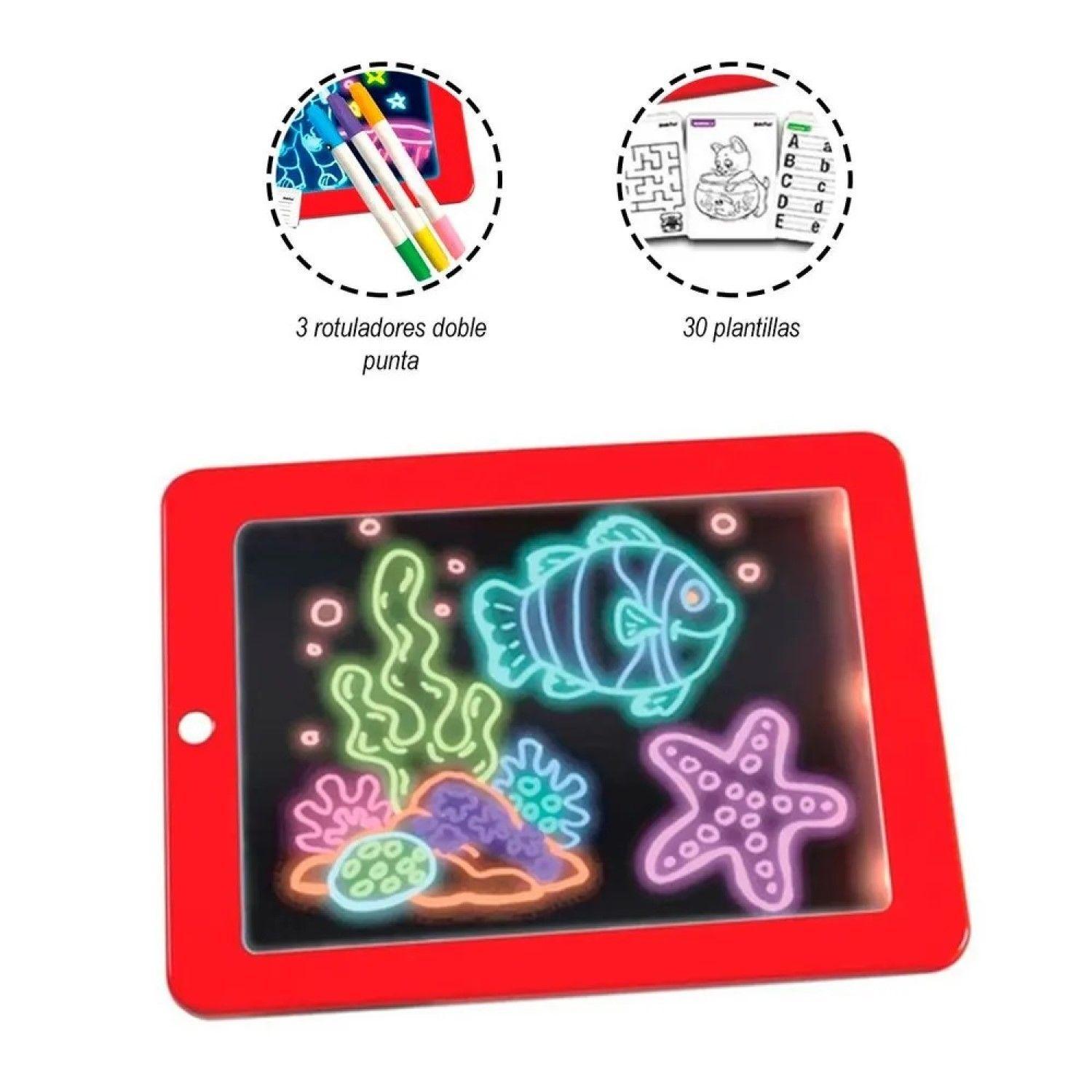 Pizarra Mágica Deluxe Para Niños Juguete Didáctico 16352-2