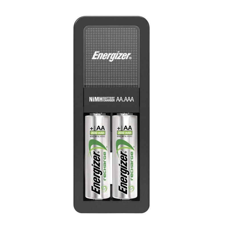 Cargador de Pilas Energizer Mini + 2 Pilas AA-3