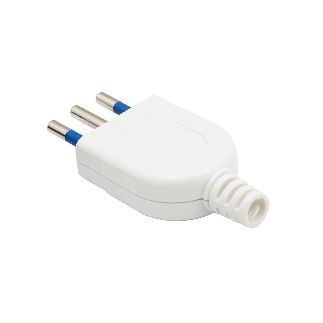 Enchufe Macho Vertical Blanco Philco 2P+T 79304 2500w-2