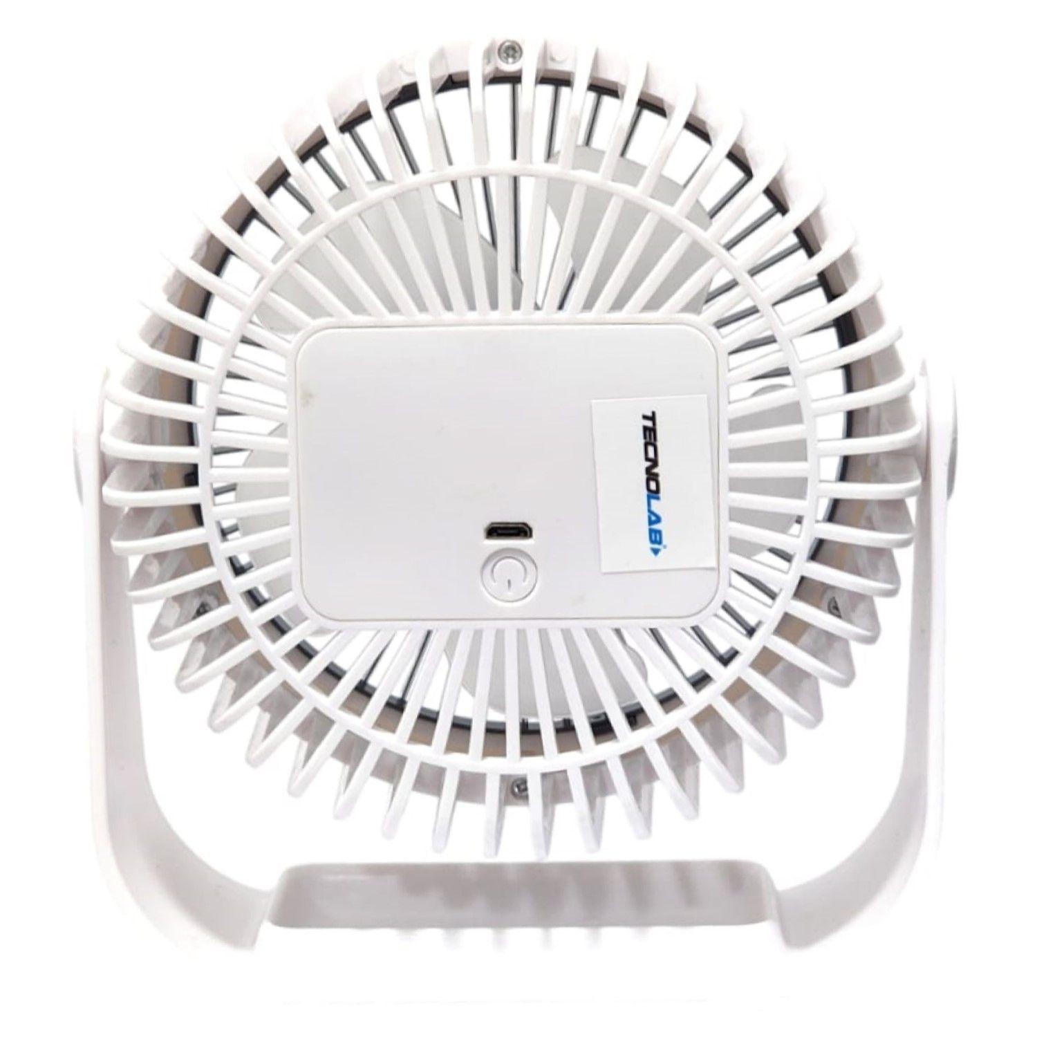 Mini Ventilador Portátil Recargable Tecnolab TL673-2