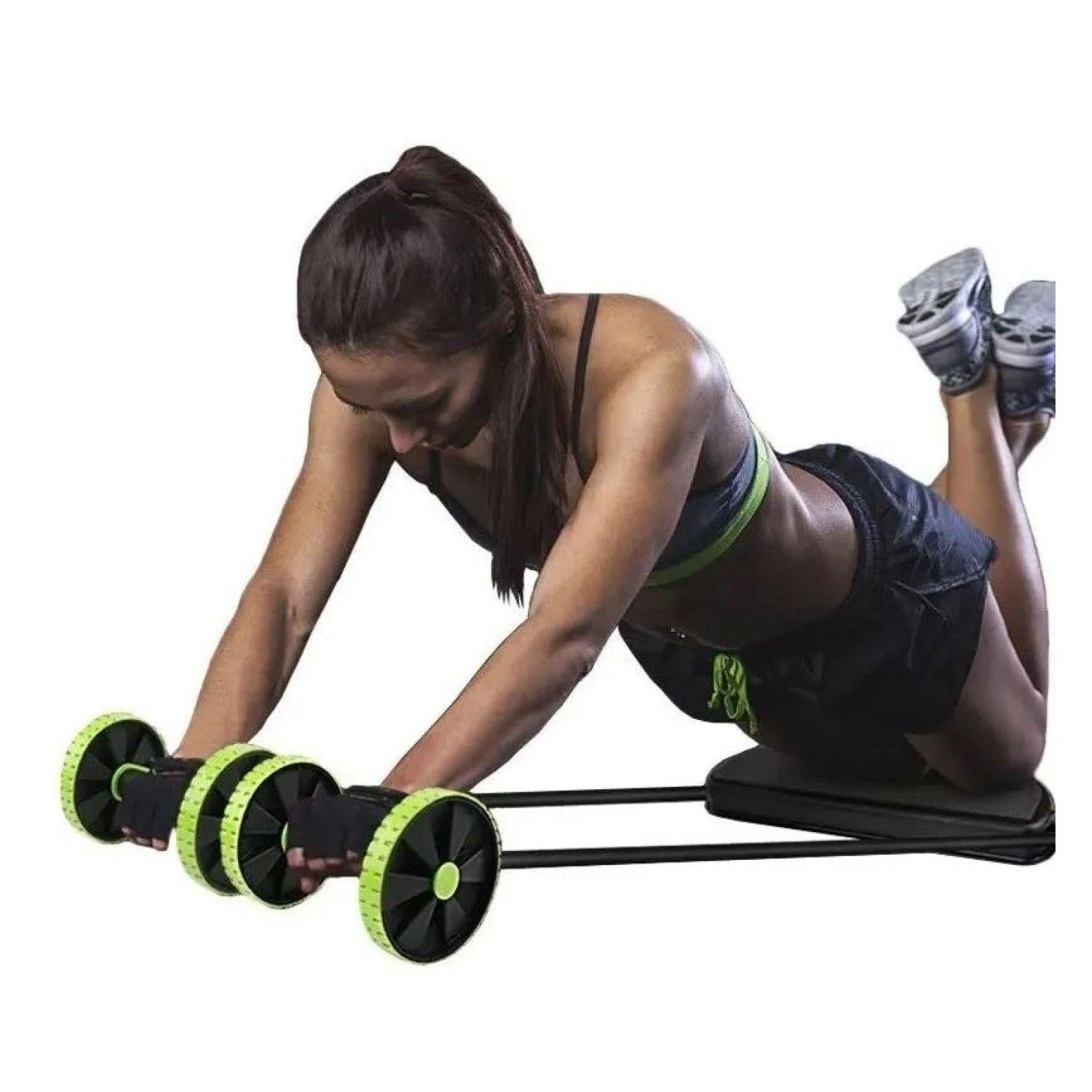 Rueda Ejercicios Abdominales Banda Elástica Revoflex Xtreme-4