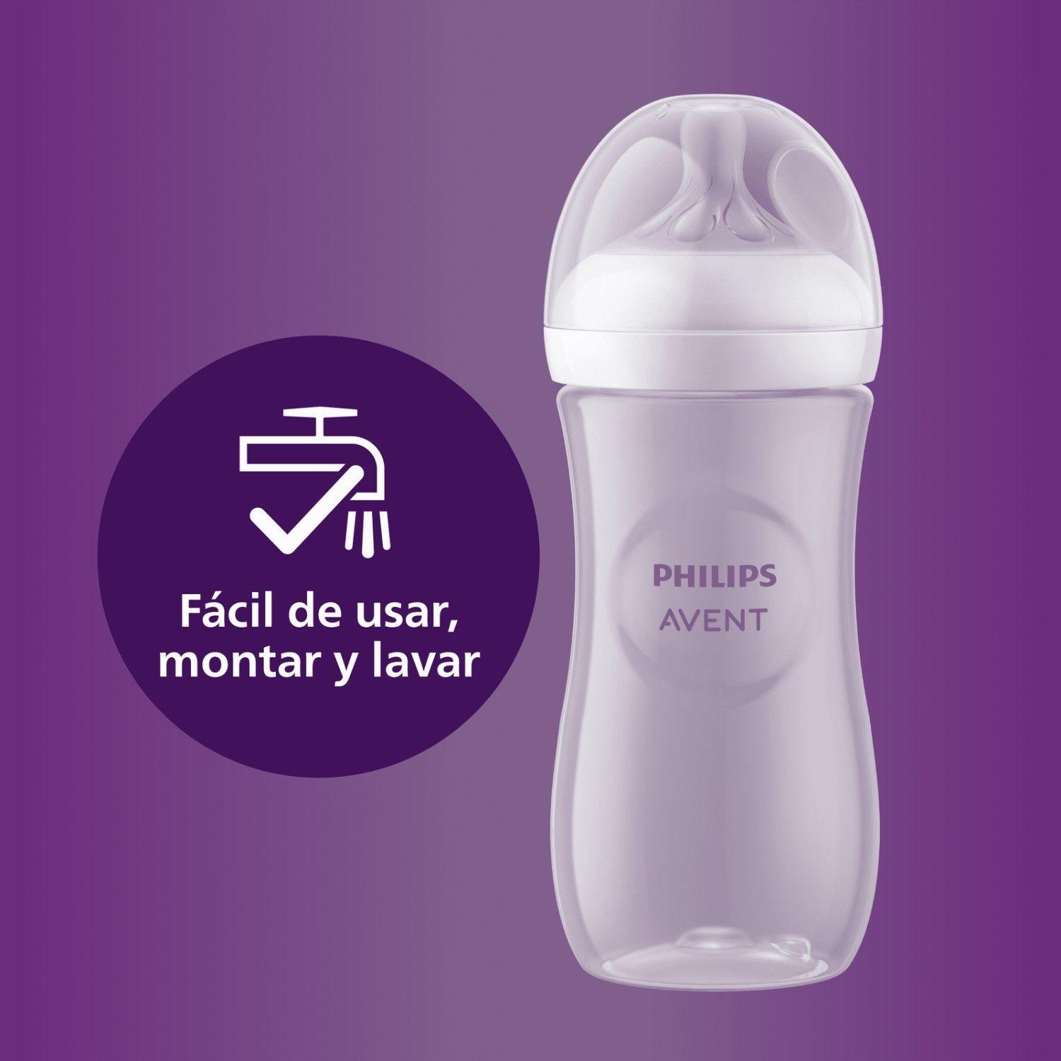Mamadera Natural Response 330ml Avent SCY906/01 3m+-3