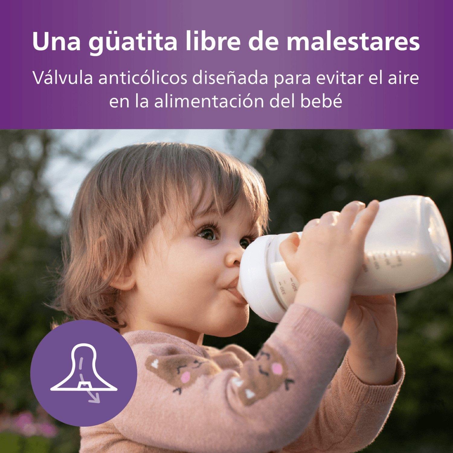 Mamadera Natural Response 330ml Avent SCY906/01 3m+-5