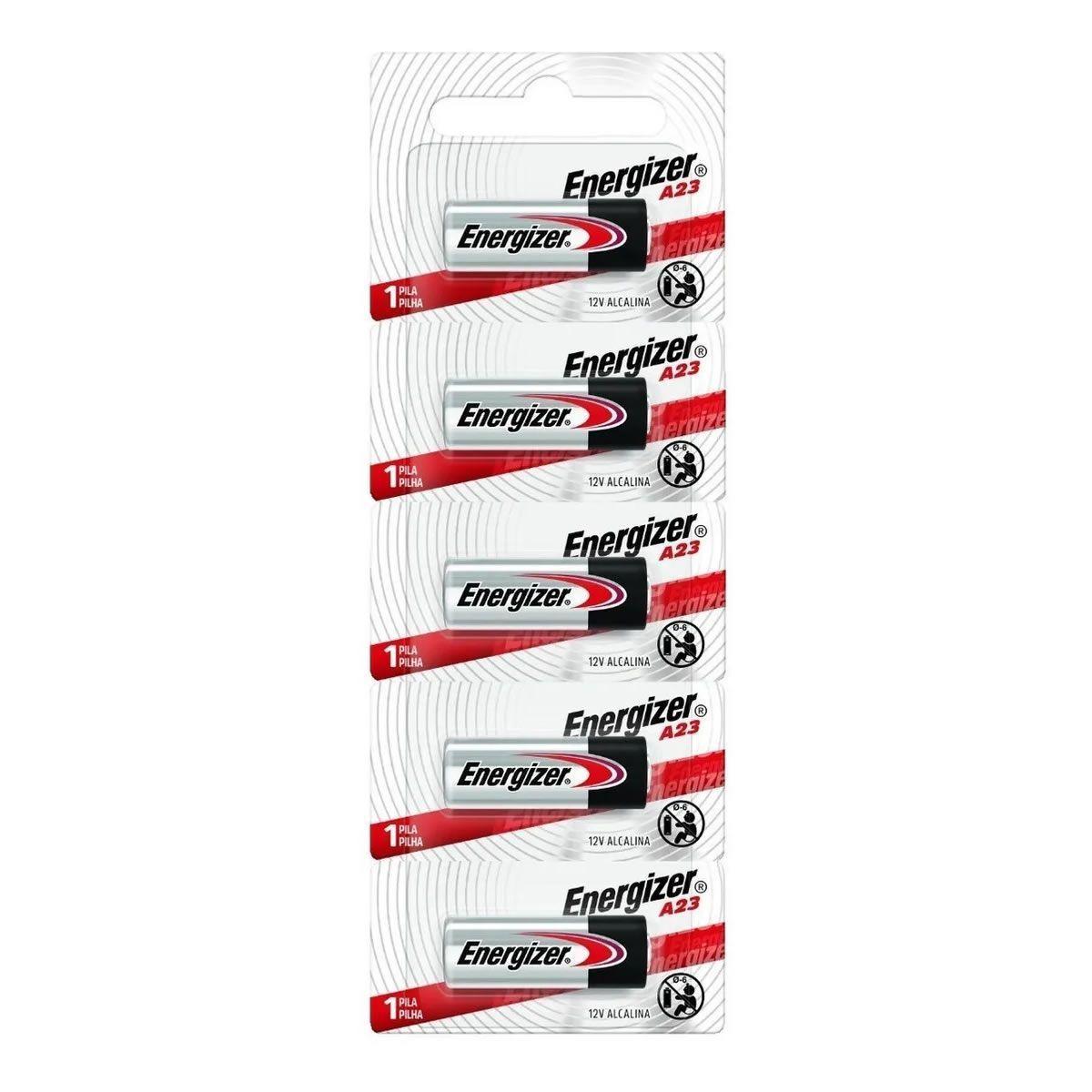 Pack 5 pilas A23 Energizer 23A 12v Alcalinas-0
