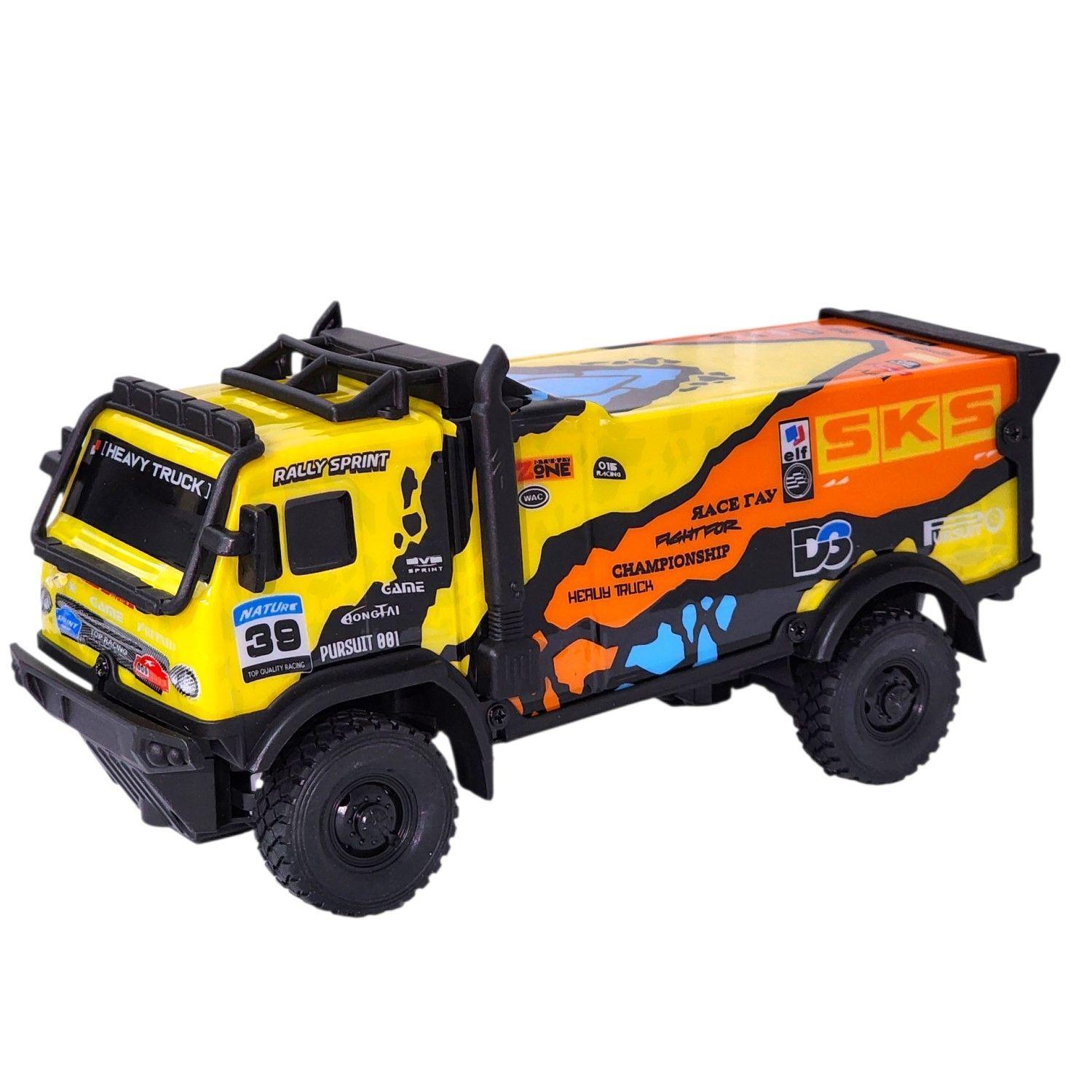 Juguete Camión Rally 4 Canales Control Remoto Luces DBG1691-2