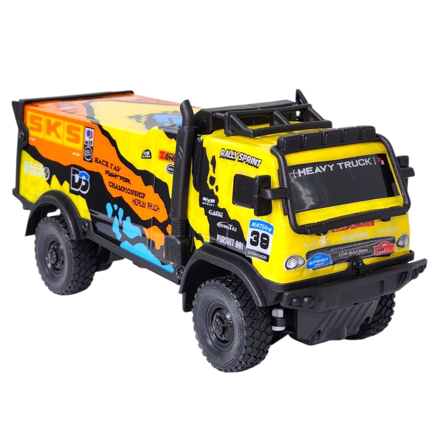 Juguete Camión Rally 4 Canales Control Remoto Luces DBG1691-4