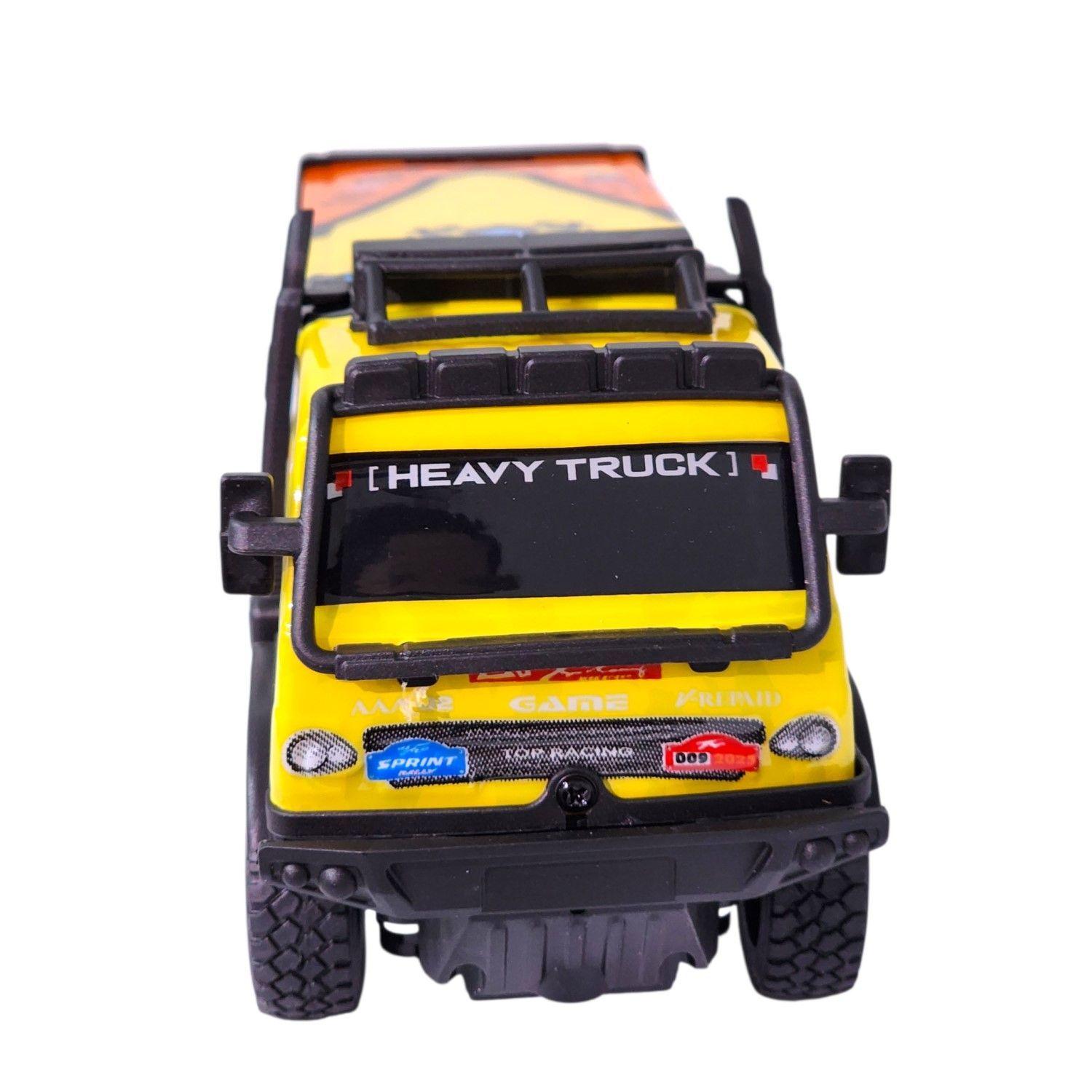 Juguete Camión Rally 4 Canales Control Remoto Luces DBG1691-5