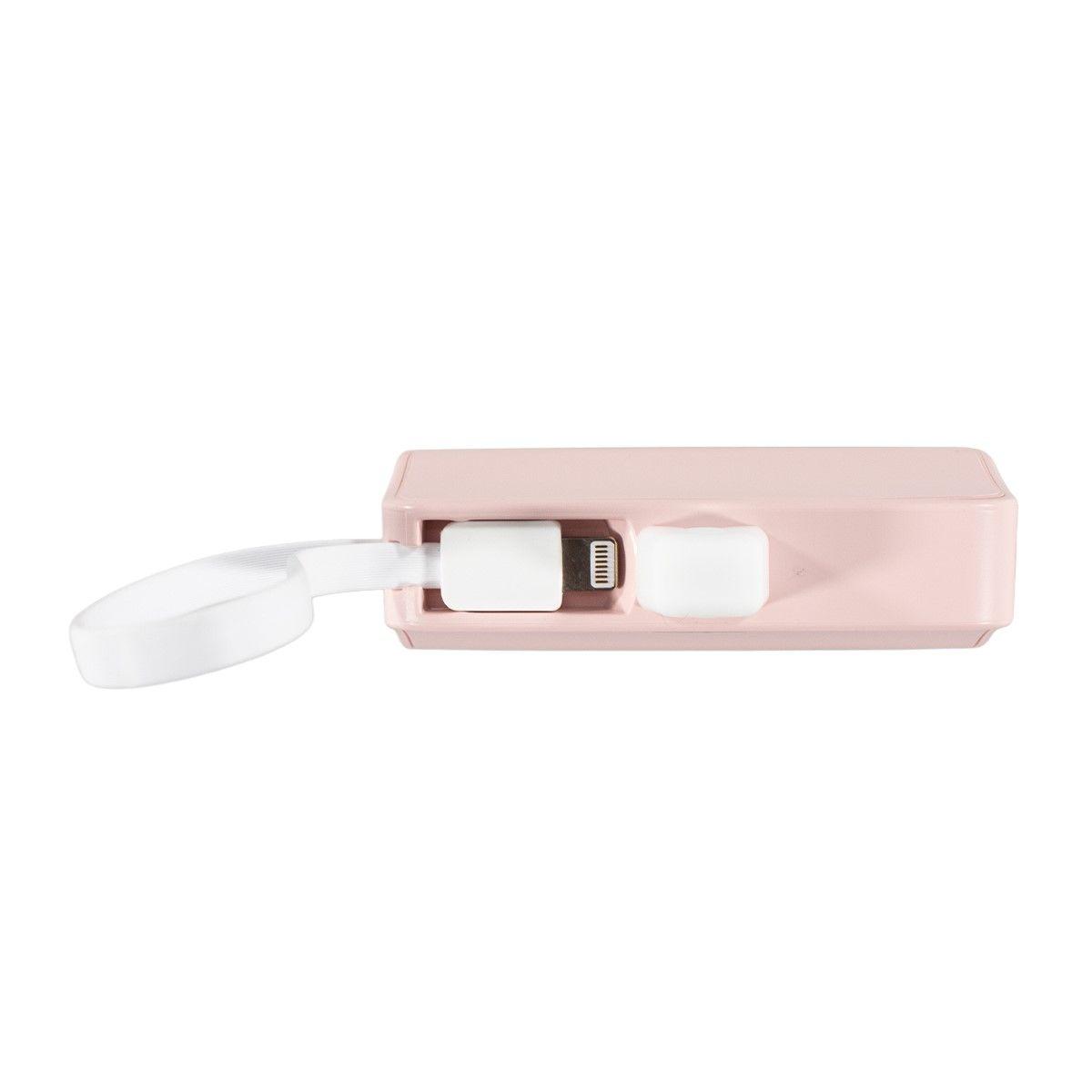 Powerbank 10000mAh 20W Tipo C y LNTG TL778P Rosa-3