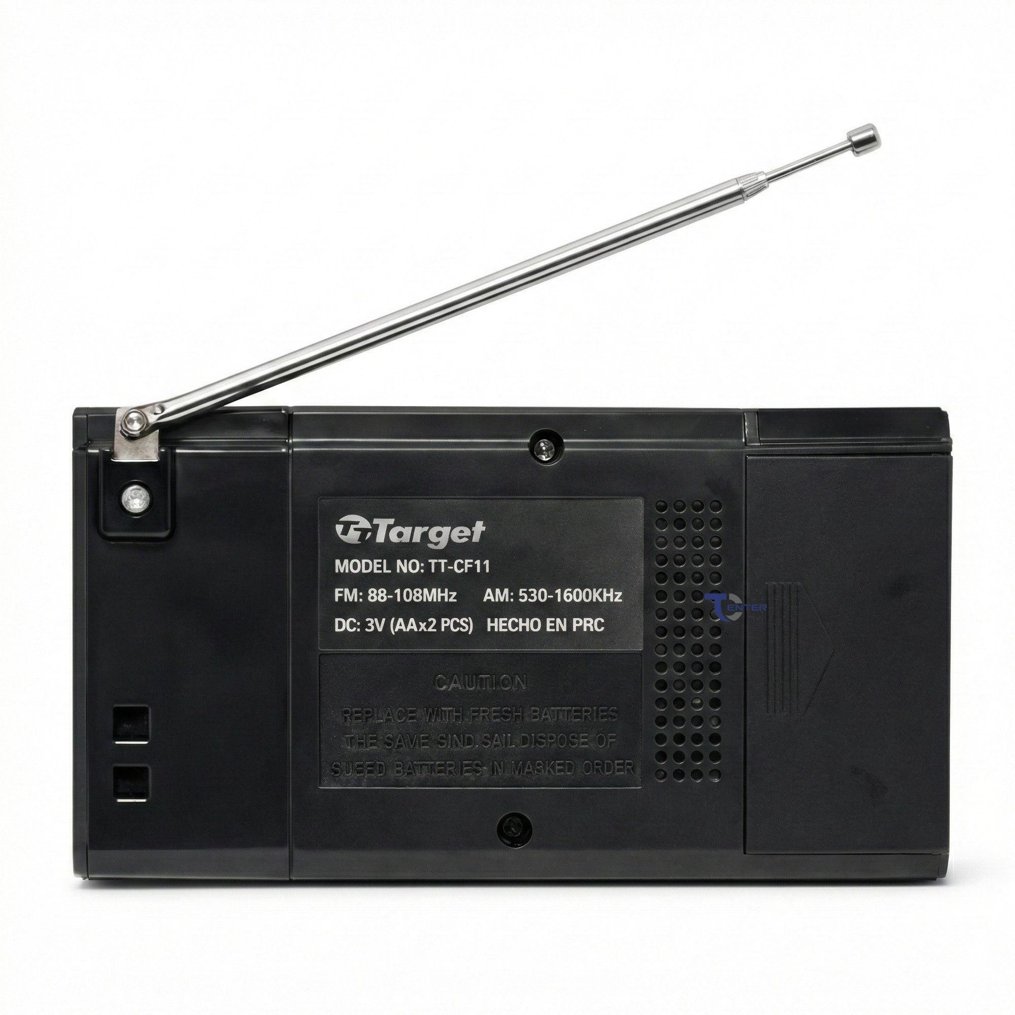 Radio Portátil Target TT-CF11 AM/FM Compacta 2 Bandas-5