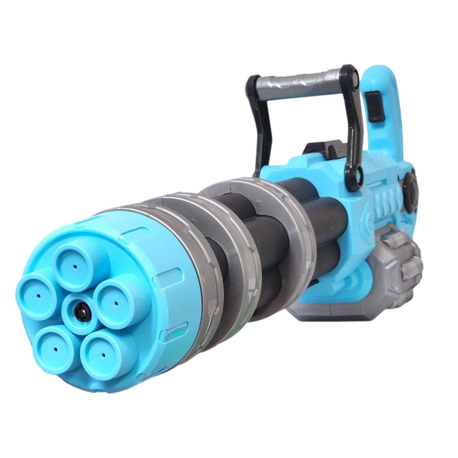 Juguete Pistola de Agua Eléctrica Recargable DBG1655BL Azul-2