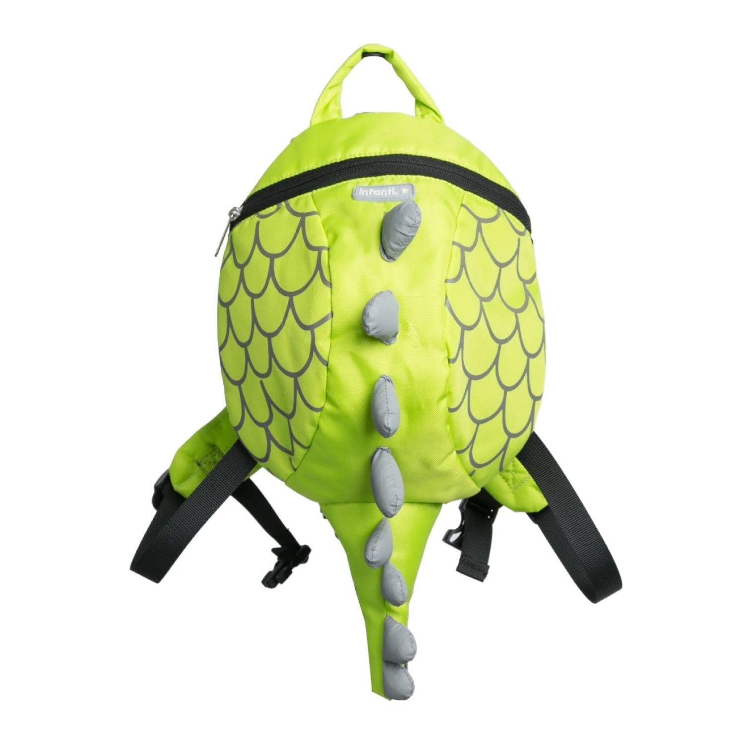 Mochila con Arnés de Seguridad Niño Diseño Dinosaurio Infanti -0