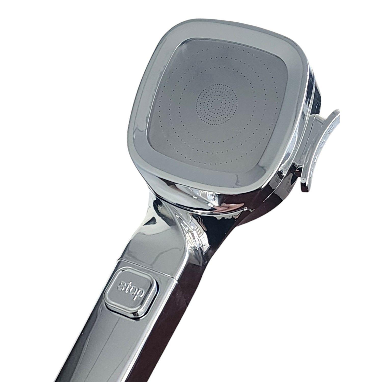 Cabezal Ducha 4 Funciones Alta Presión Ahorro Agua 11632-4