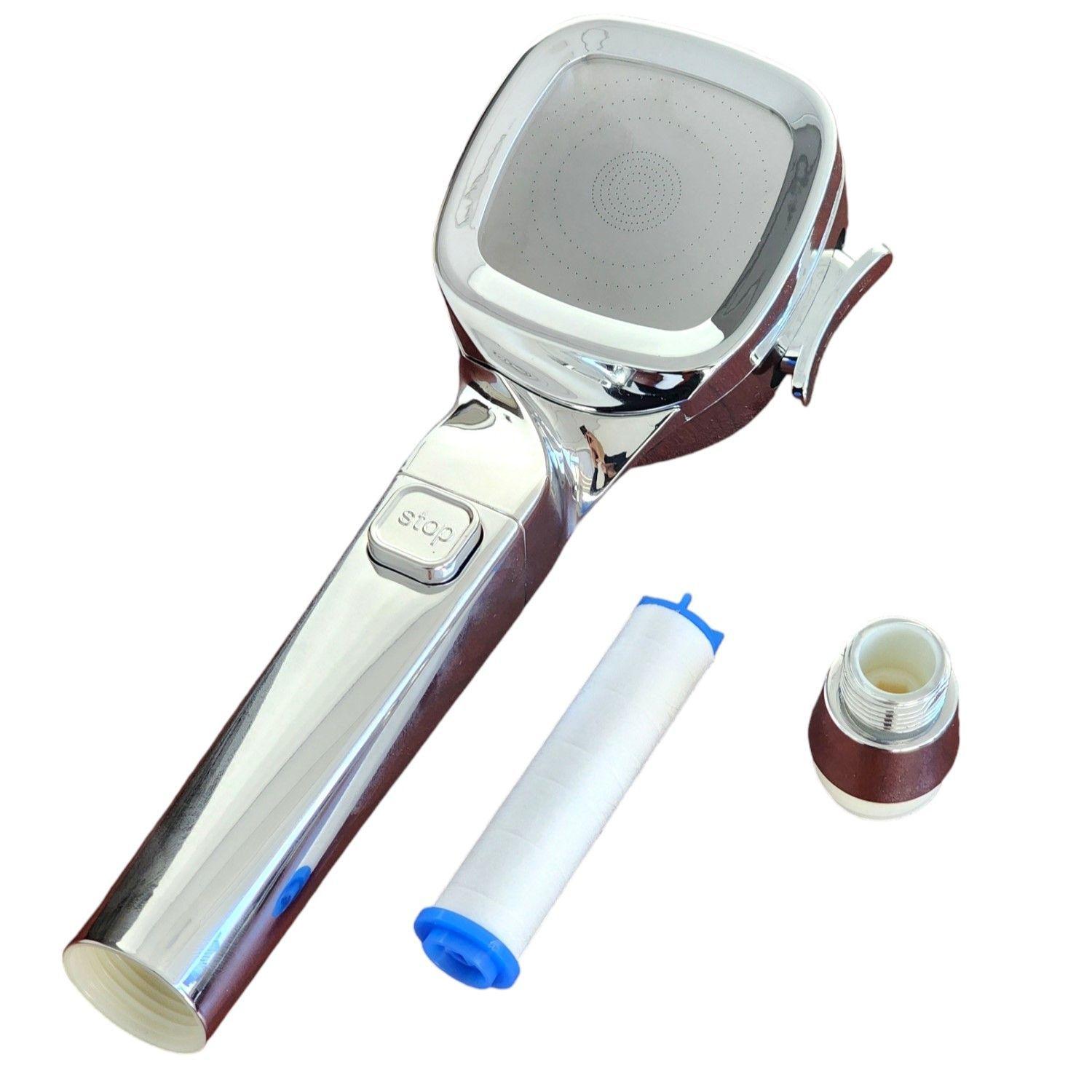 Cabezal Ducha 4 Funciones Alta Presión Ahorro Agua 11632-5