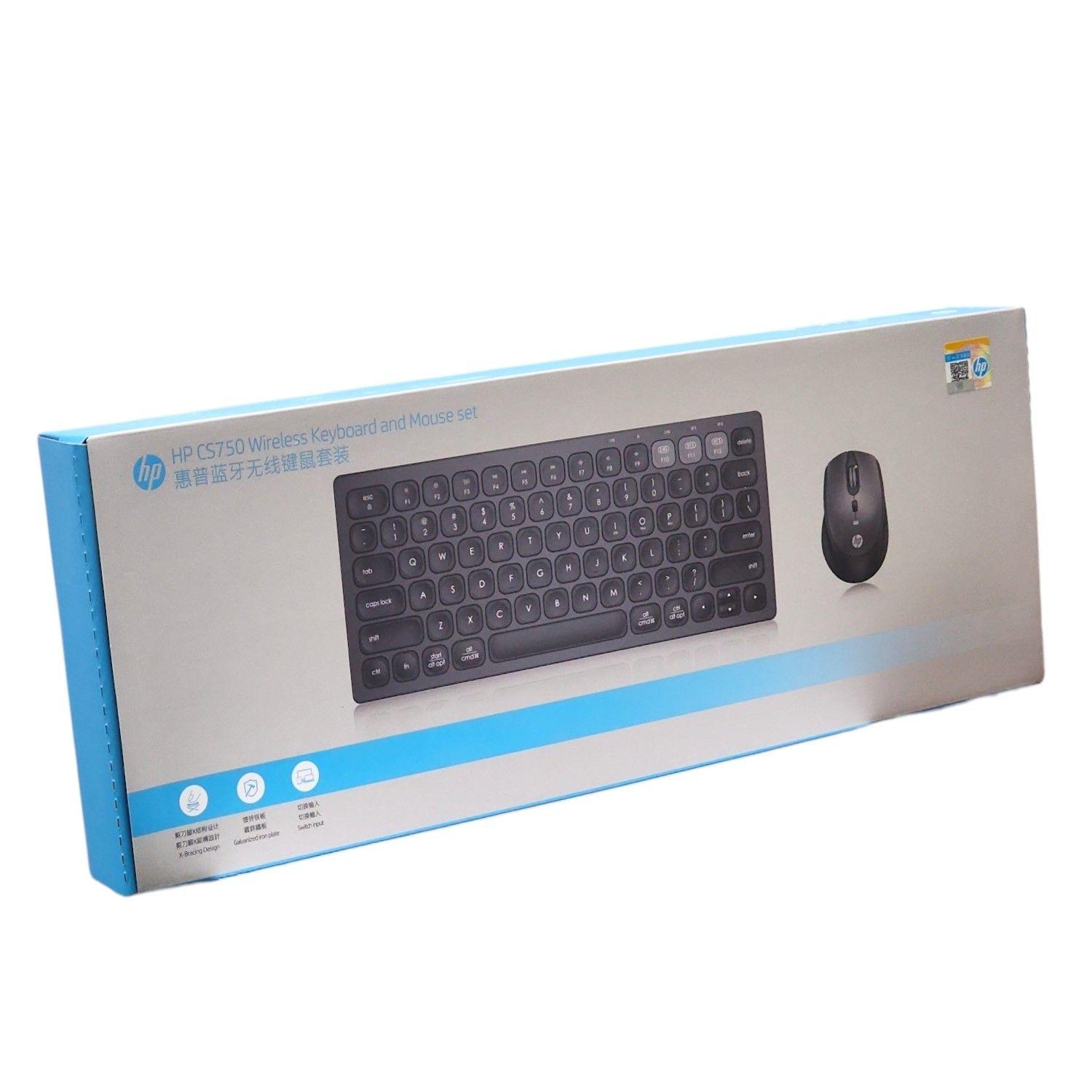 Kit Combo Teclado y Mouse Inalámbricos Hp CS750-4