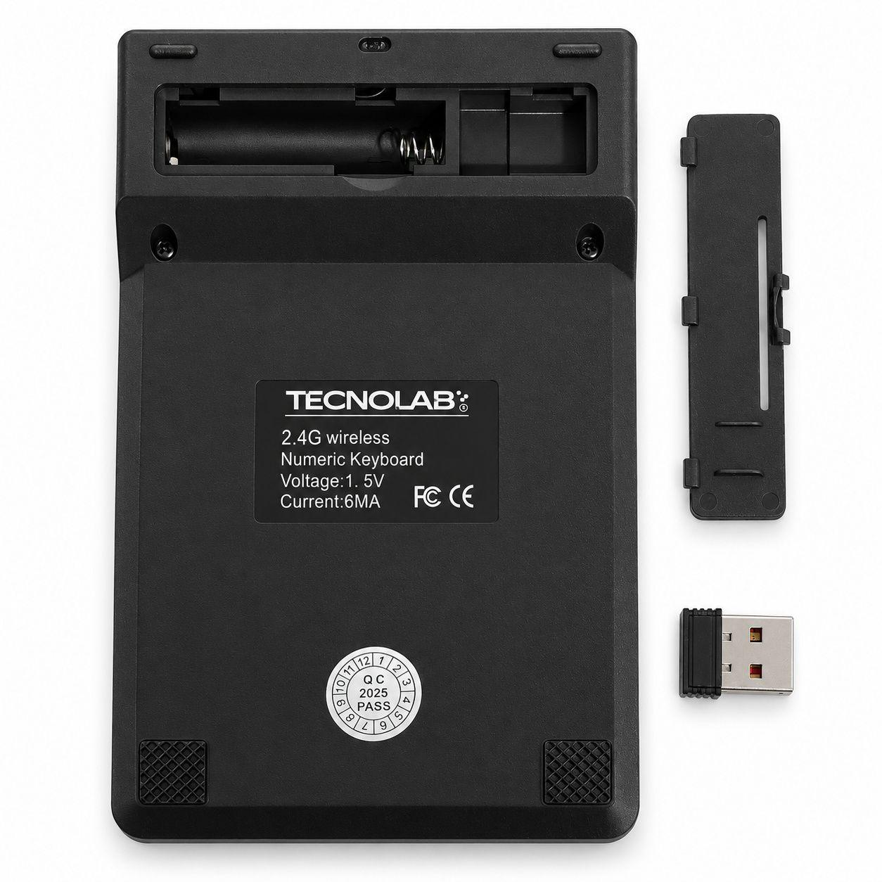 Teclado Numérico Inalámbrico Tecnolab TL859 18 Teclas-2