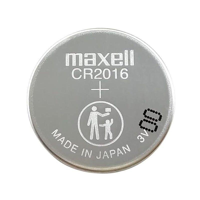 Pack 5 Pilas CR 2016 3v Maxell Tipo Botón Holograma-0