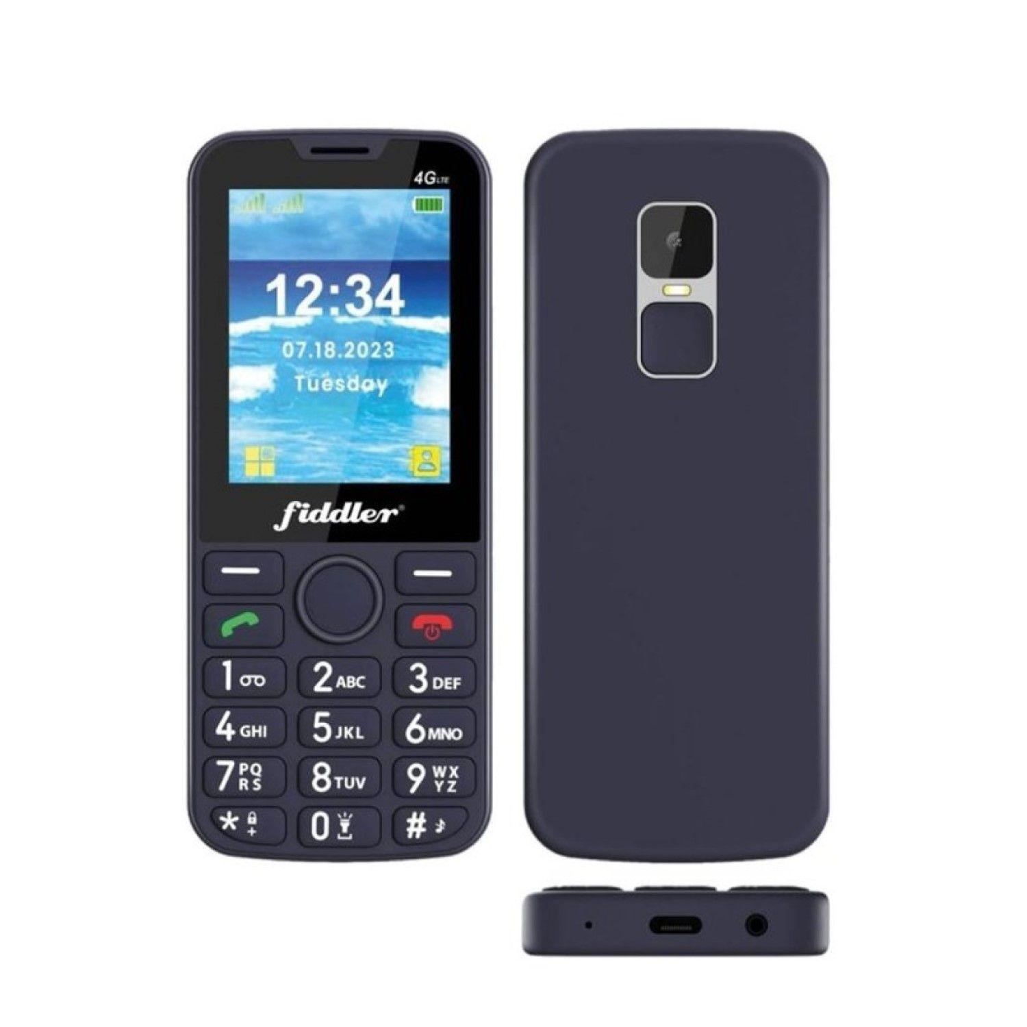Teléfono Celular Senior Fiddler D117 4G Negro-3