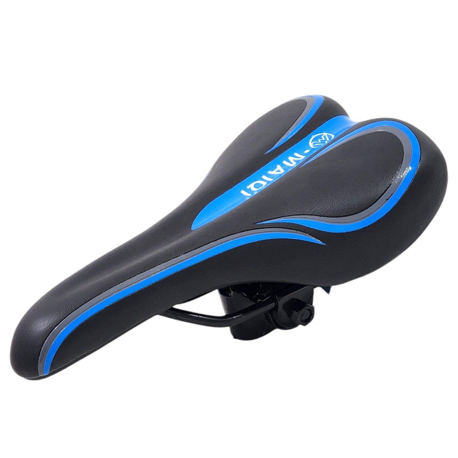 Sillín Silla Asiento Cómodo para Bicicleta Azul 18231-0