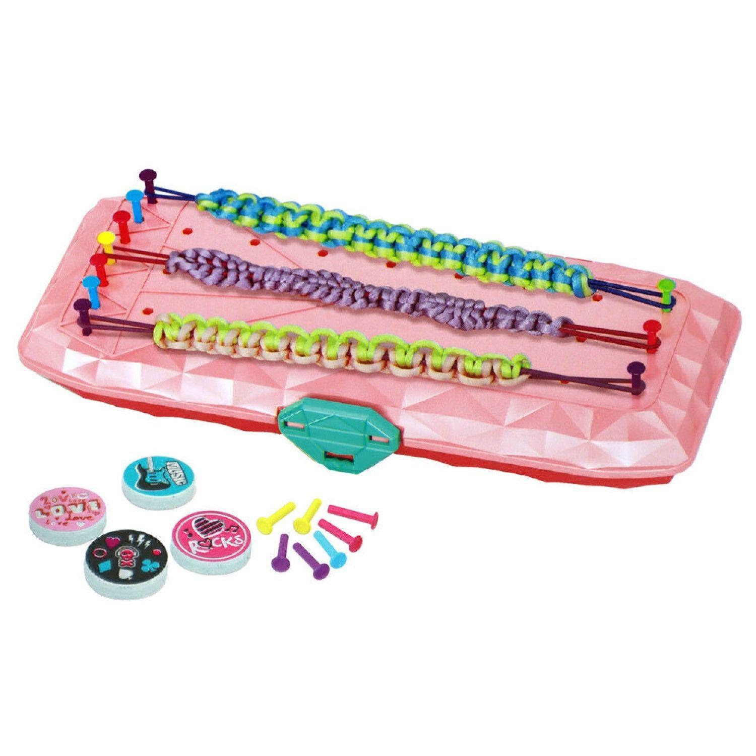 Kit Fabricación de Pulseras con Accesorios para Niñas 55438-2