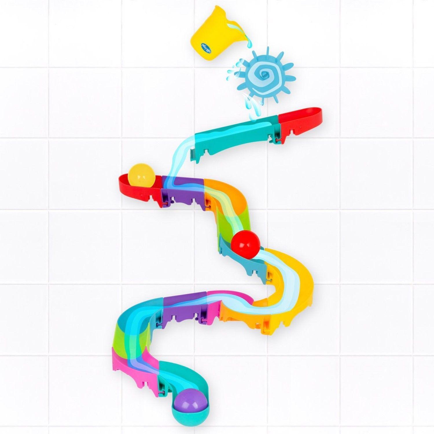 Tobogán Agua Splash And Slide Juguete de baño Playgro-2