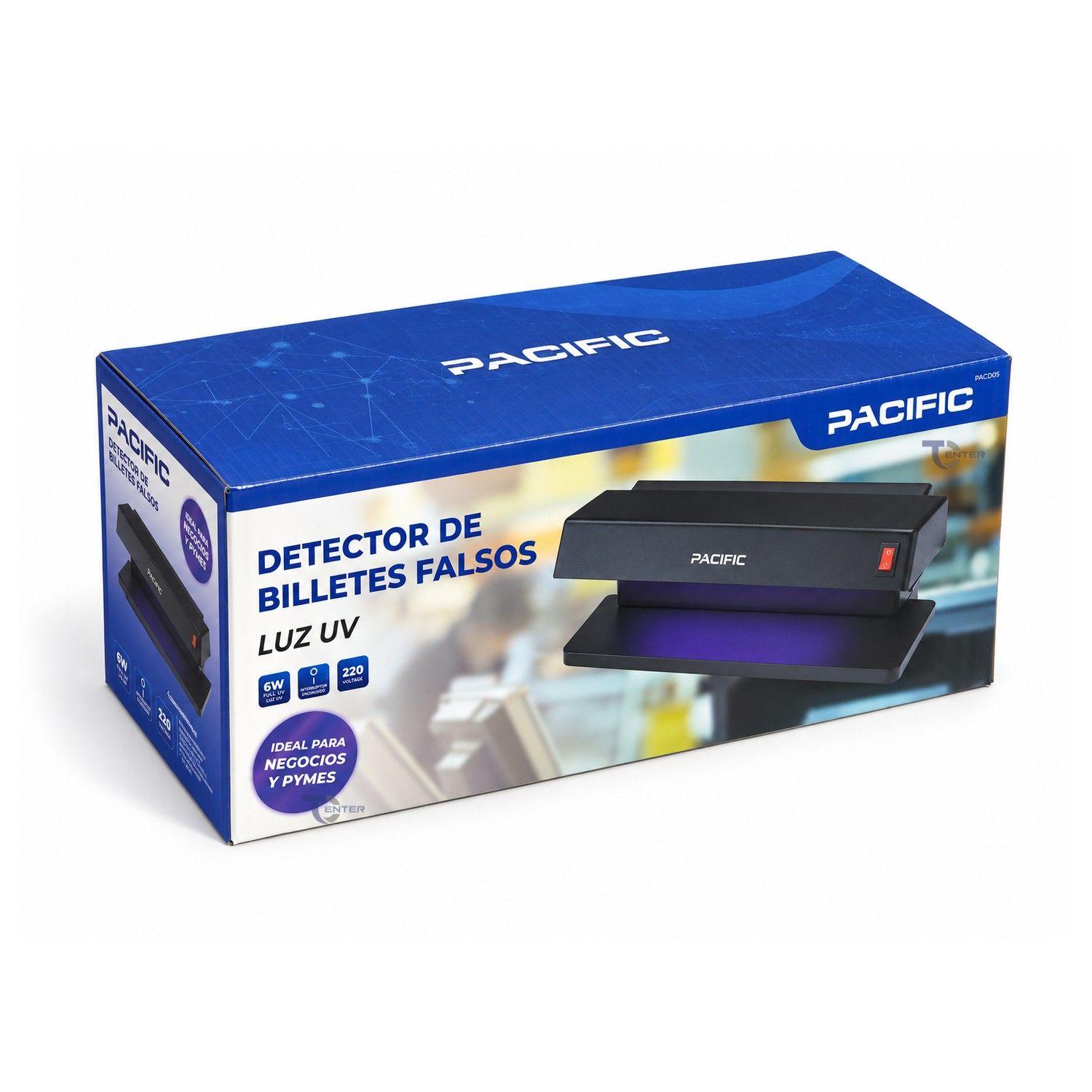 Detector de Billetes Falsos UV 6W Pacific PAC01125-5