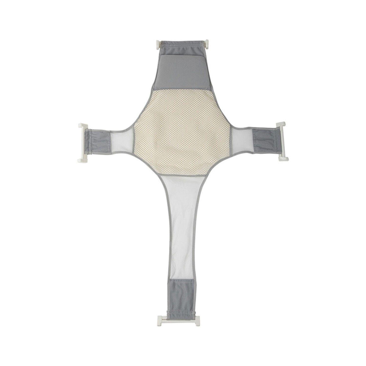 Bañera Bebé Tina con Hamaca Reclinable Plegable Infanti Gris-2