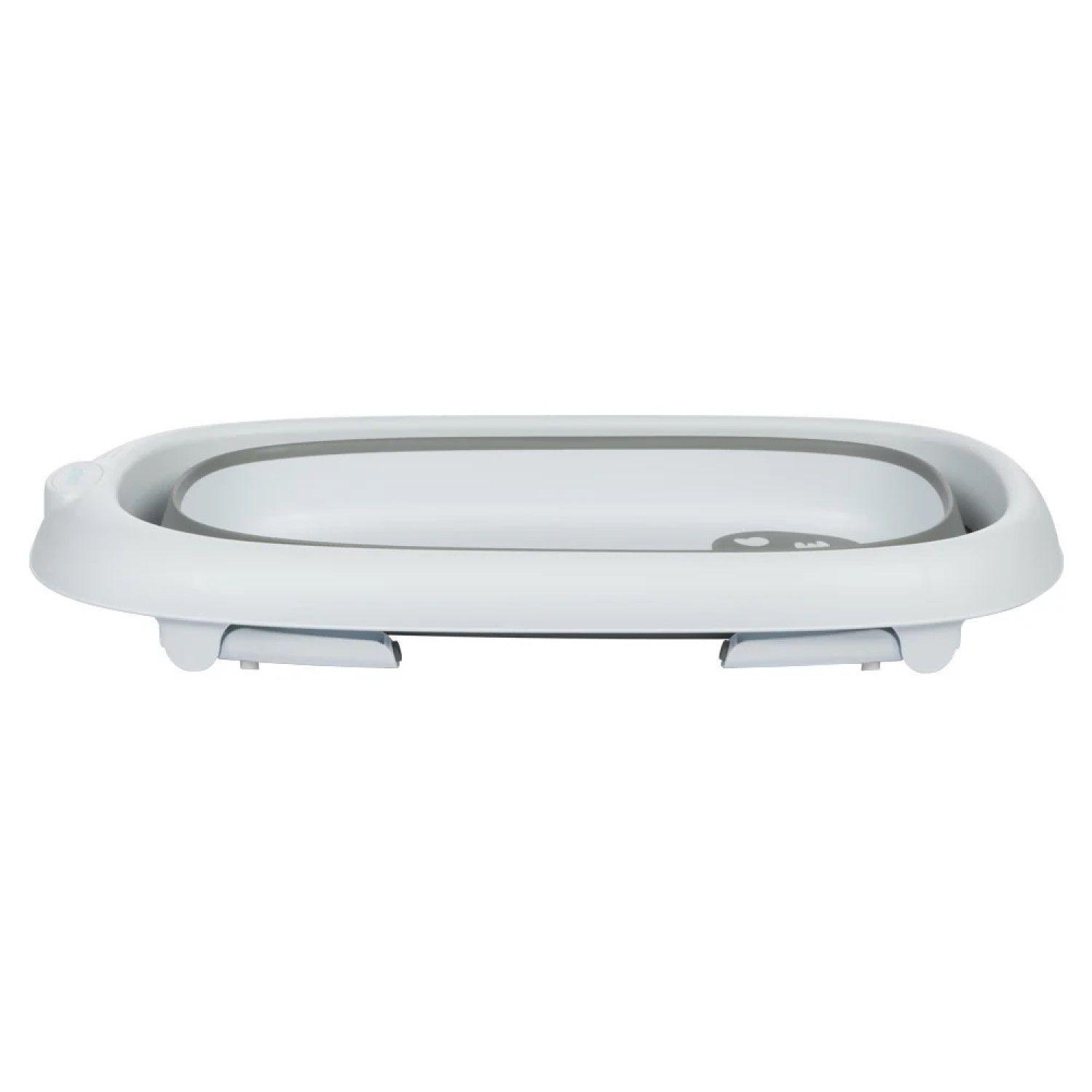 Bañera Bebé Tina con Hamaca Reclinable Plegable Infanti Gris-3