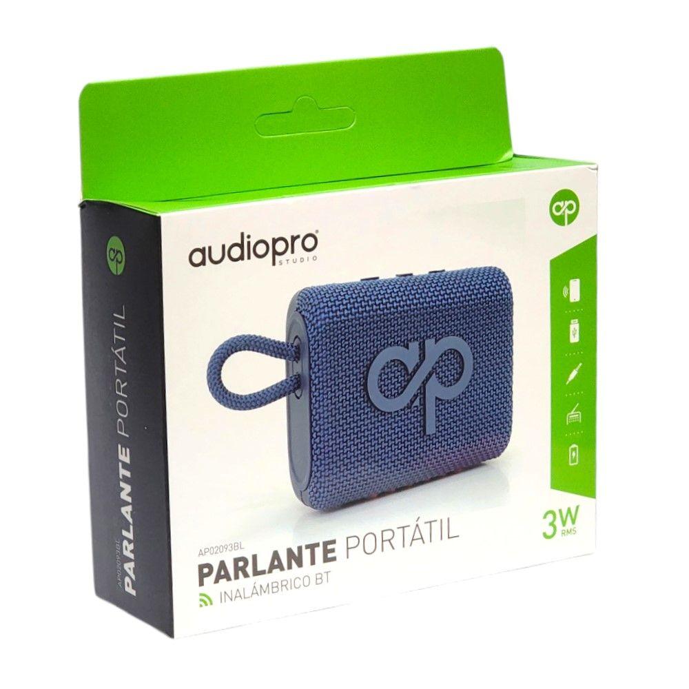 Parlante BT Audiopro 3w Inalámbrico AP02093 Azul-2