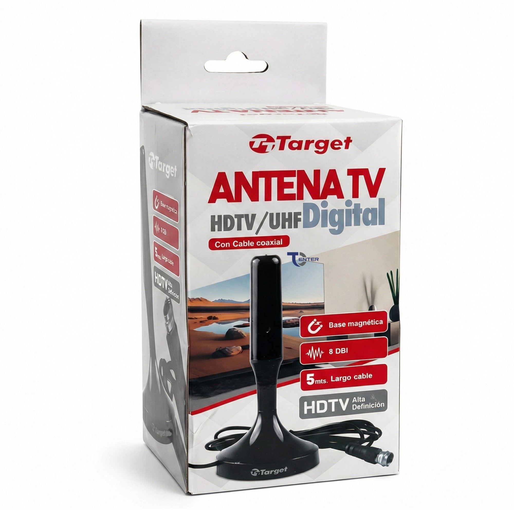 Antena TV HD Target HDTV Magnética TT-ADP6 8 Dbi TVD-4